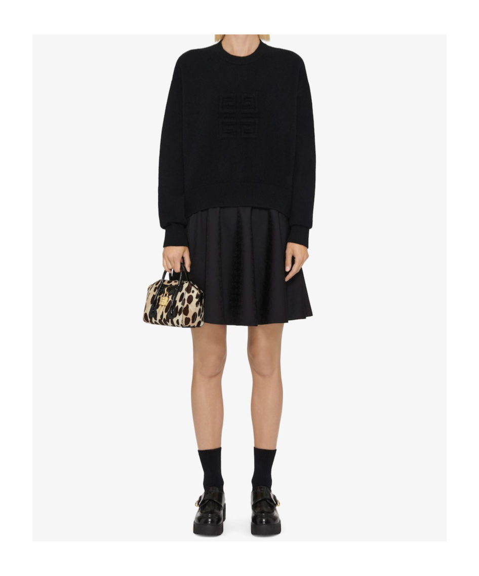 Givenchy Jupe En Jacquard Monogramme 72 In Black