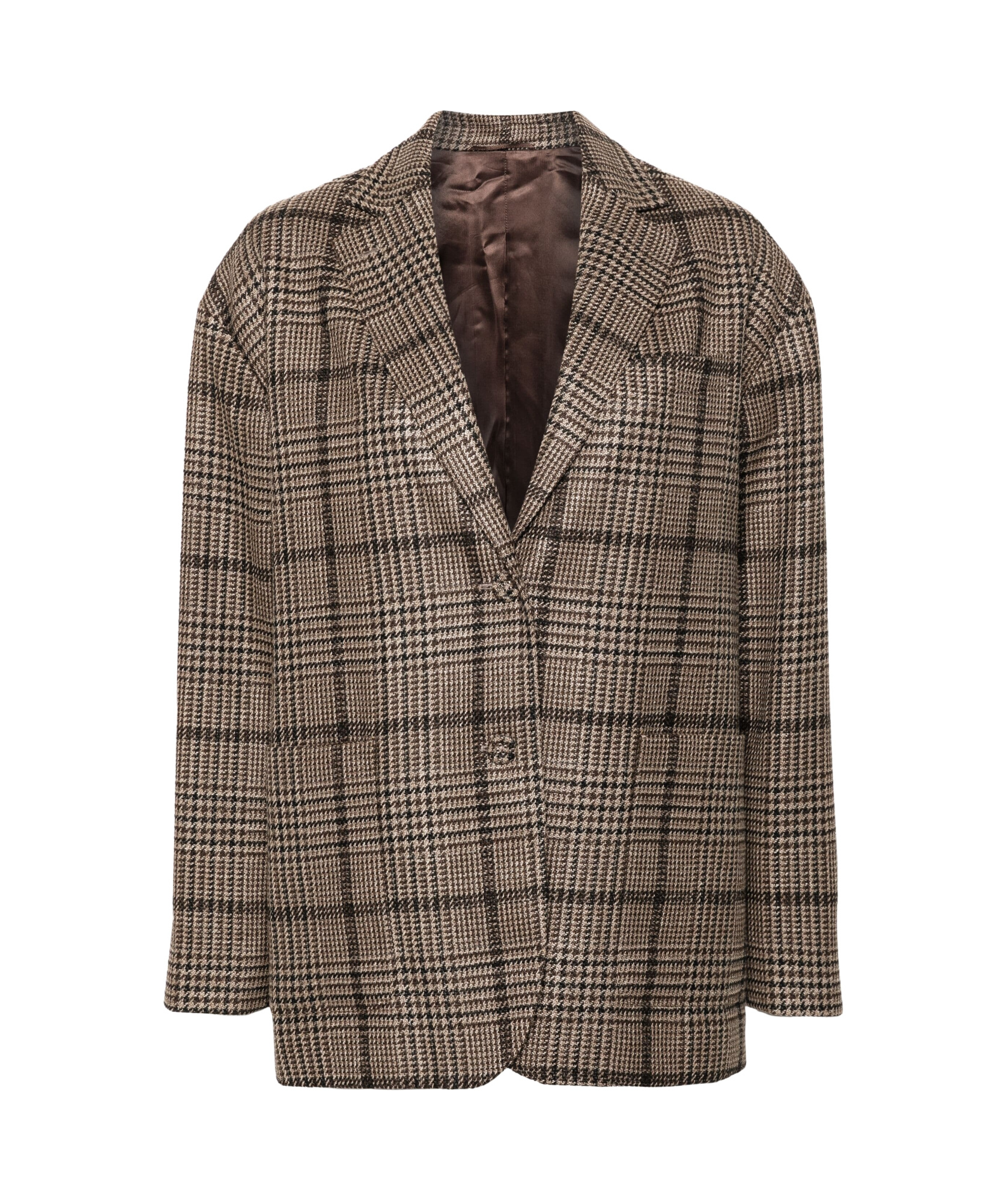 Shop Officine Generale Antonia Blazer In Brown