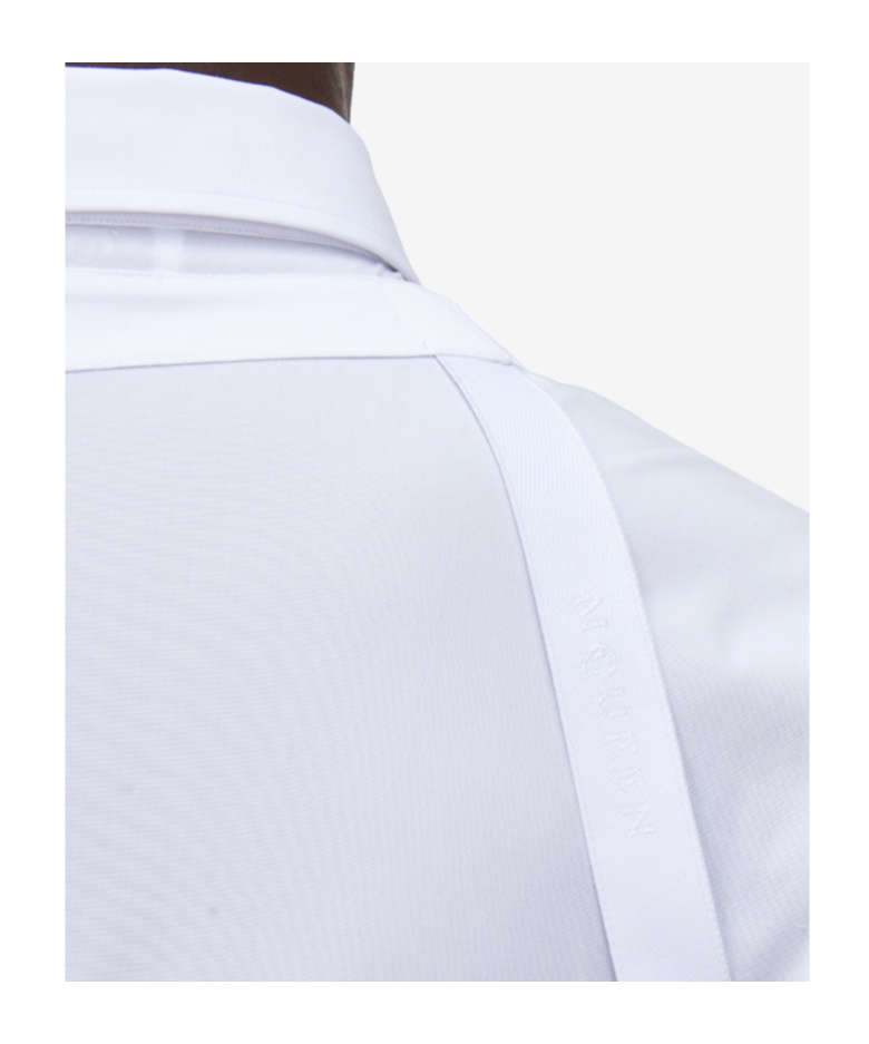 Shop Alexander Mcqueen T-bar Harness Shirt In Black