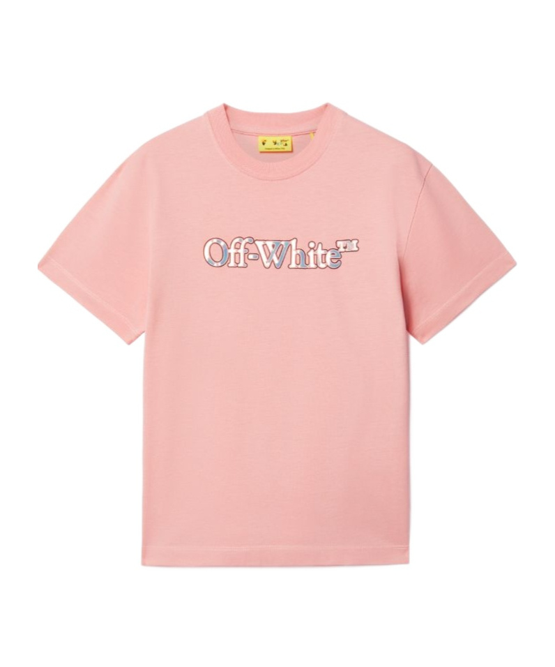 Off-white Big Bookish T-shirt In Pink