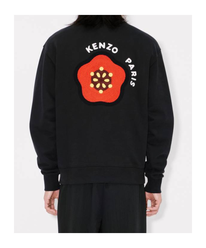 Kenzo Pop Sweater In Merino Wool In Black