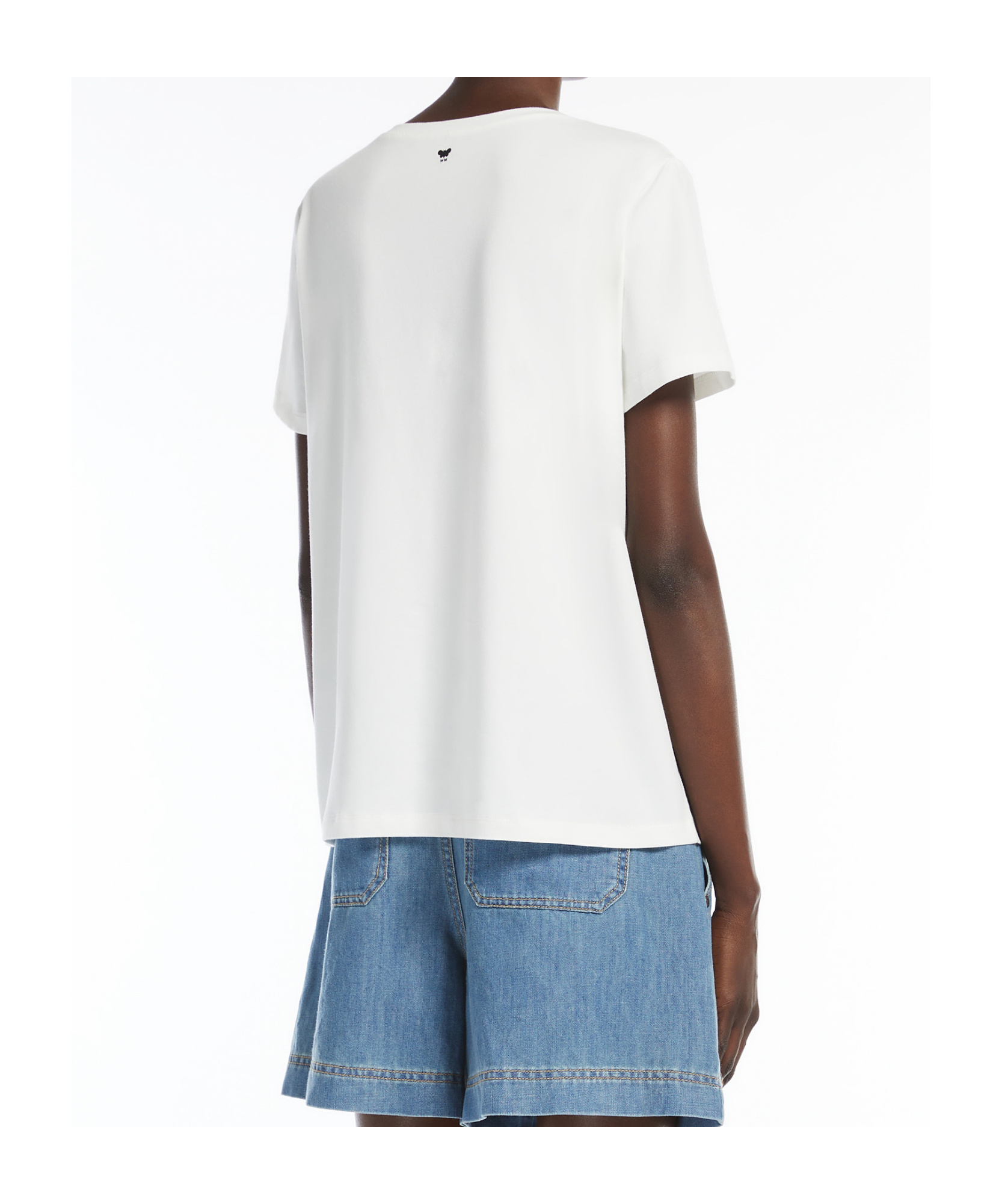Weekend Max Mara Short-sleeved T-shirt In White
