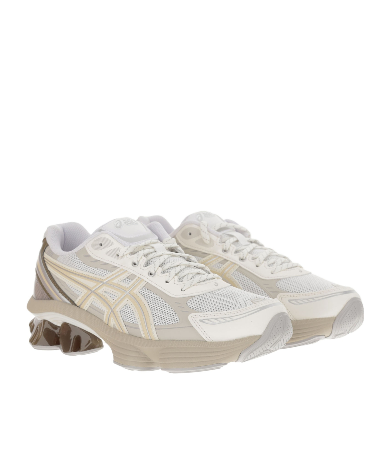 Asics Gel-kinetic Fluent Low-top Sneakers In Neutral