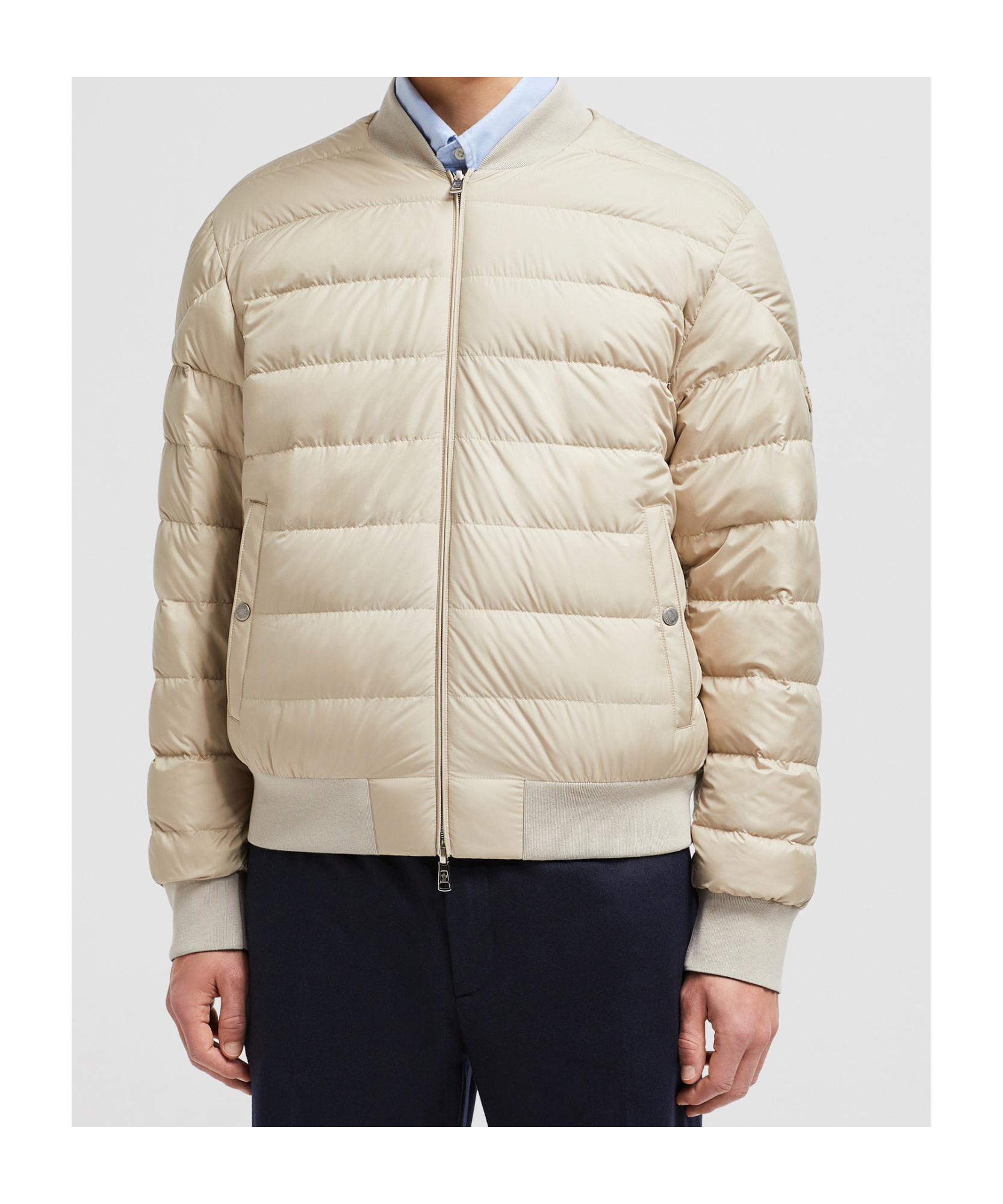 MONCLER VILLEREST REVERSIBLE DOWN BOMBER JACKET