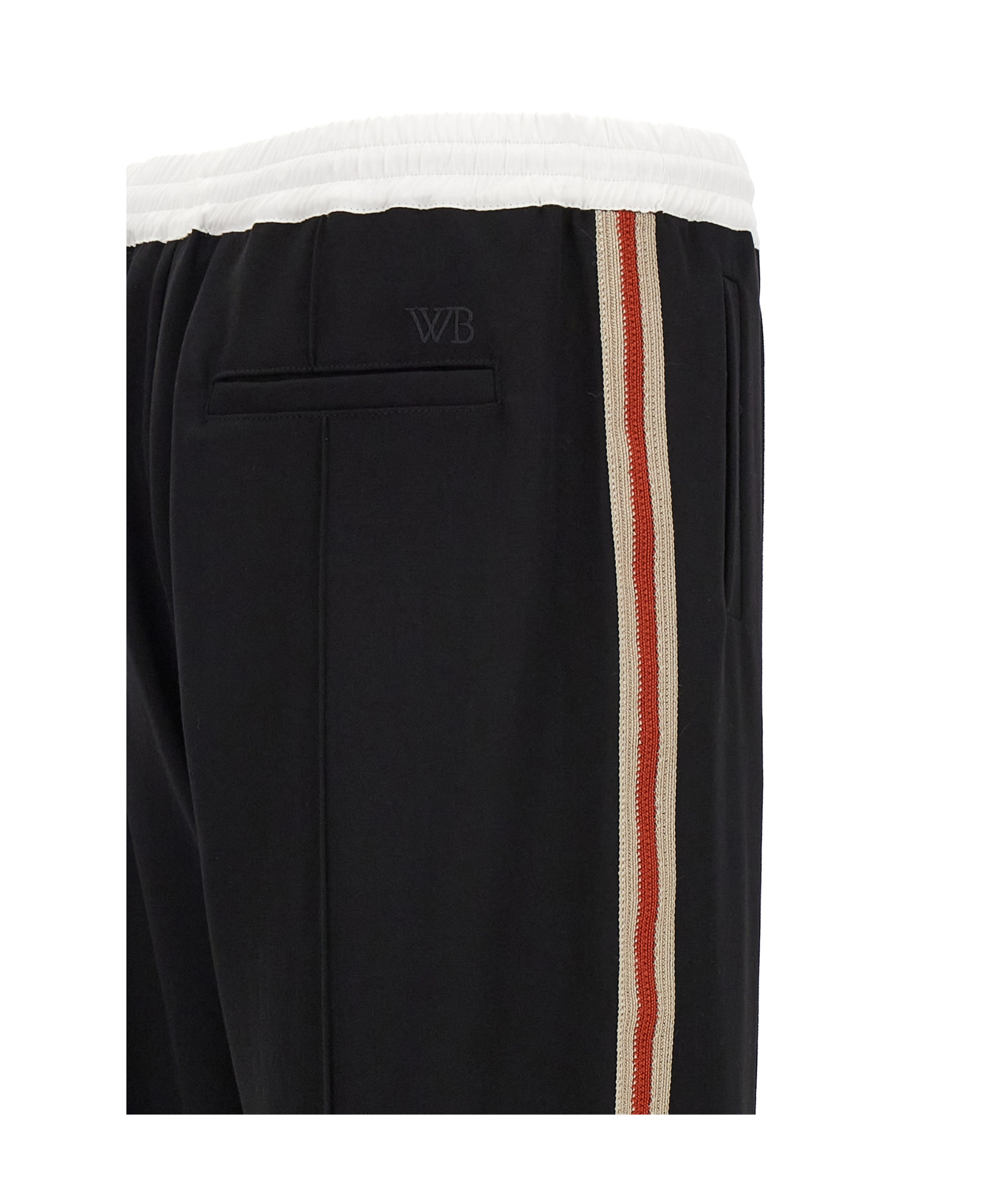 Shop Wales Bonner Rest Trousers In Black