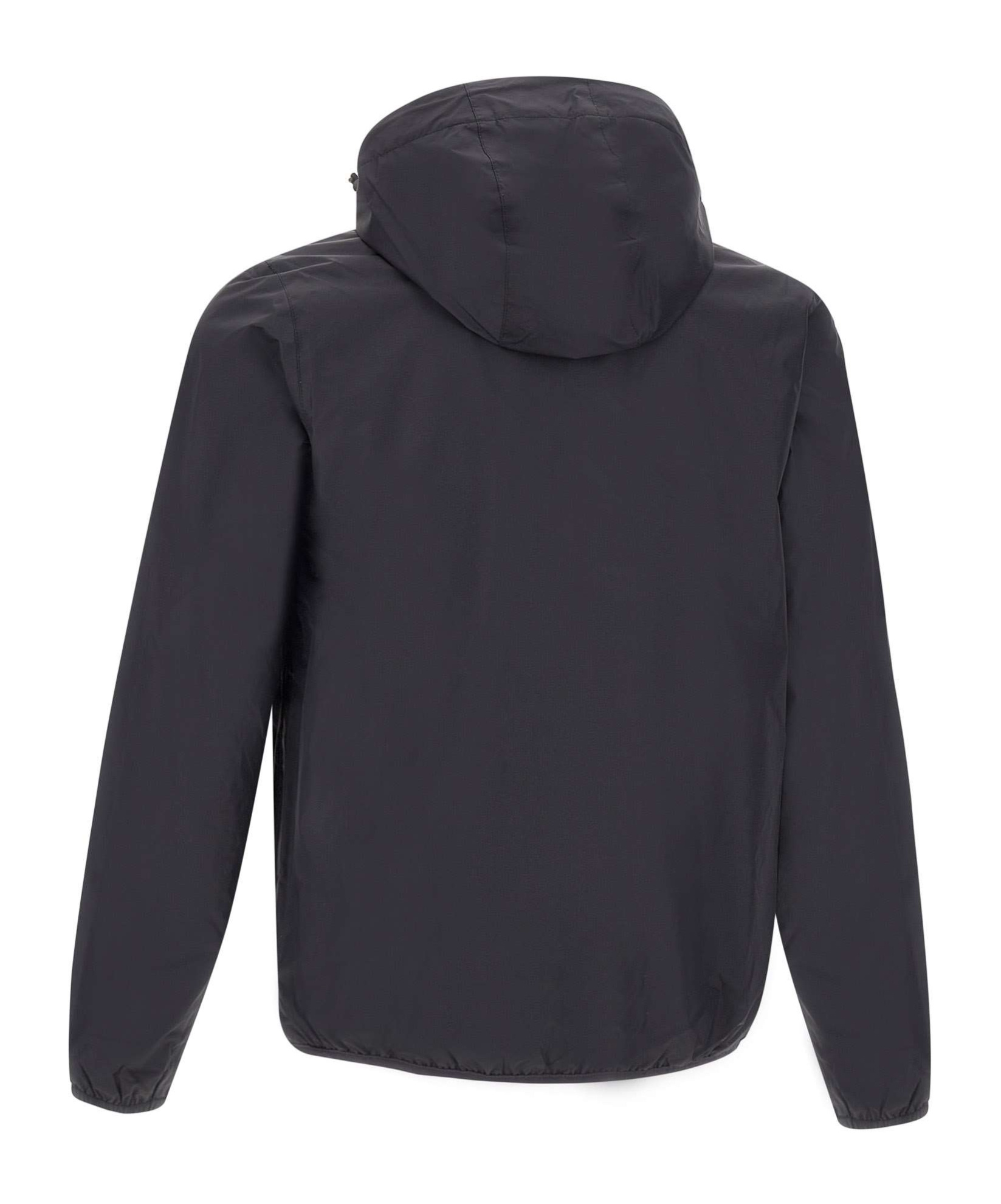 K-way K Way Le Vrai Claude 3.0 Warm Black Waterproof Jacket In Black