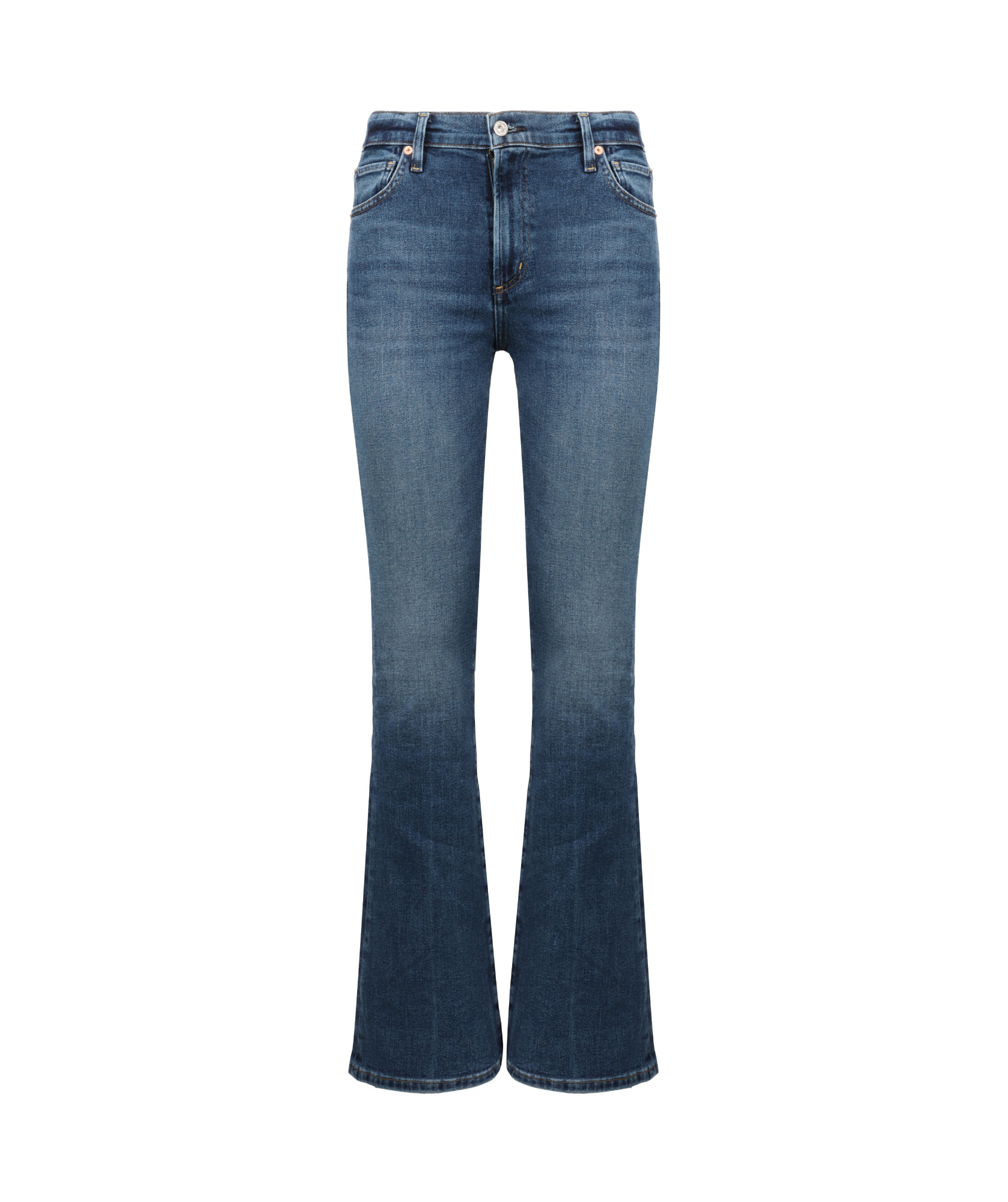 Citizen Of Humanity High-rise Flared Jeans In Blue