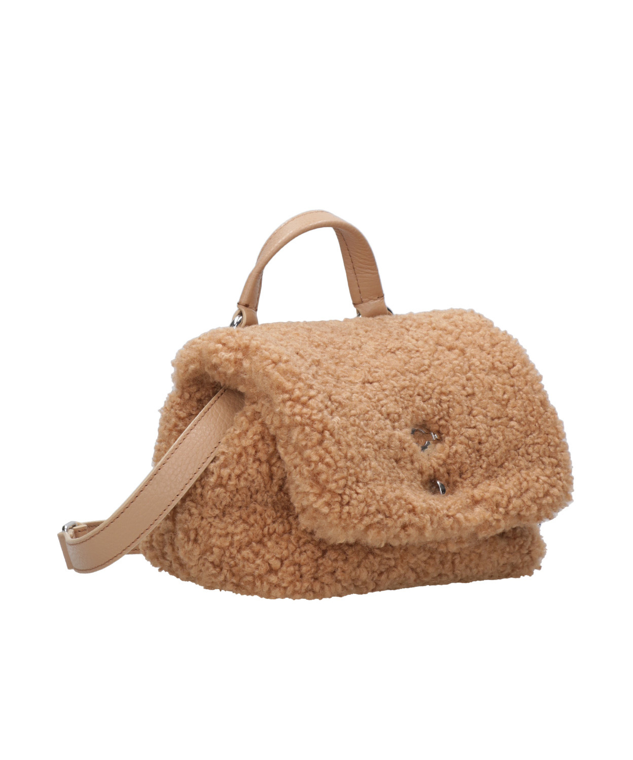 Zanellato Top Handle Shoulder Bag In Brown