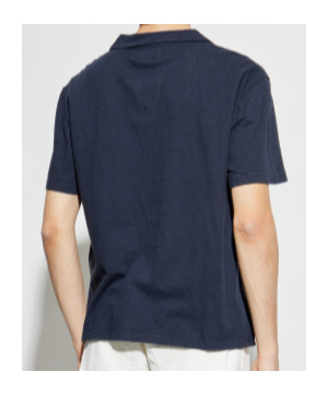 Shop Officine Generale Cotton Polo Shirt In Black