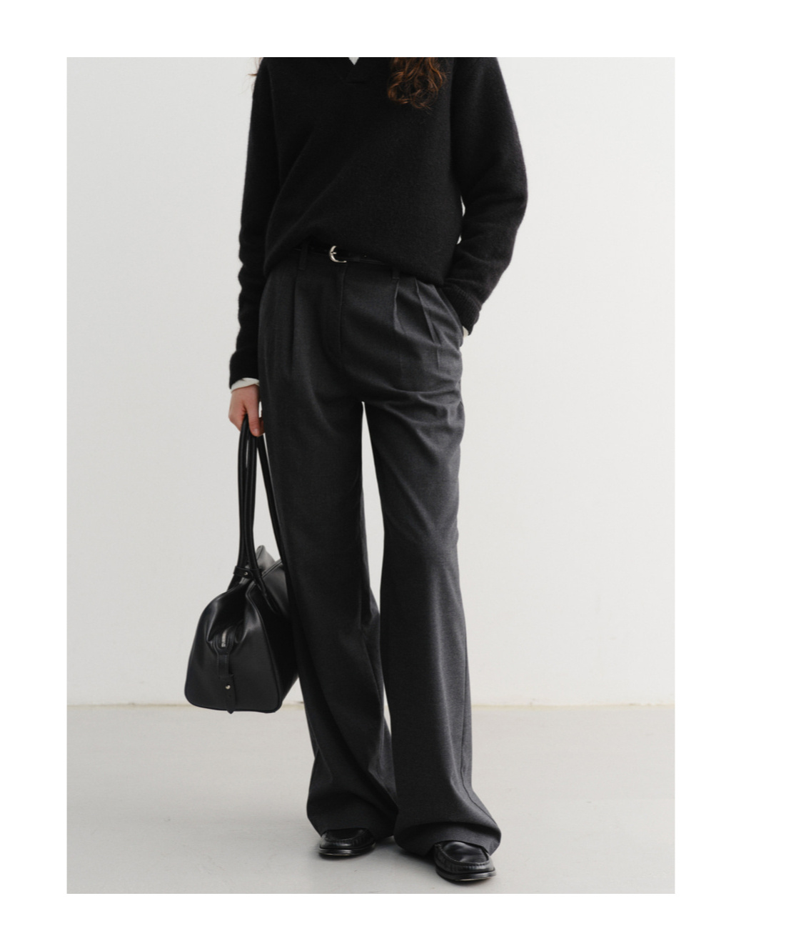 Dunst Trousers Grey In Black
