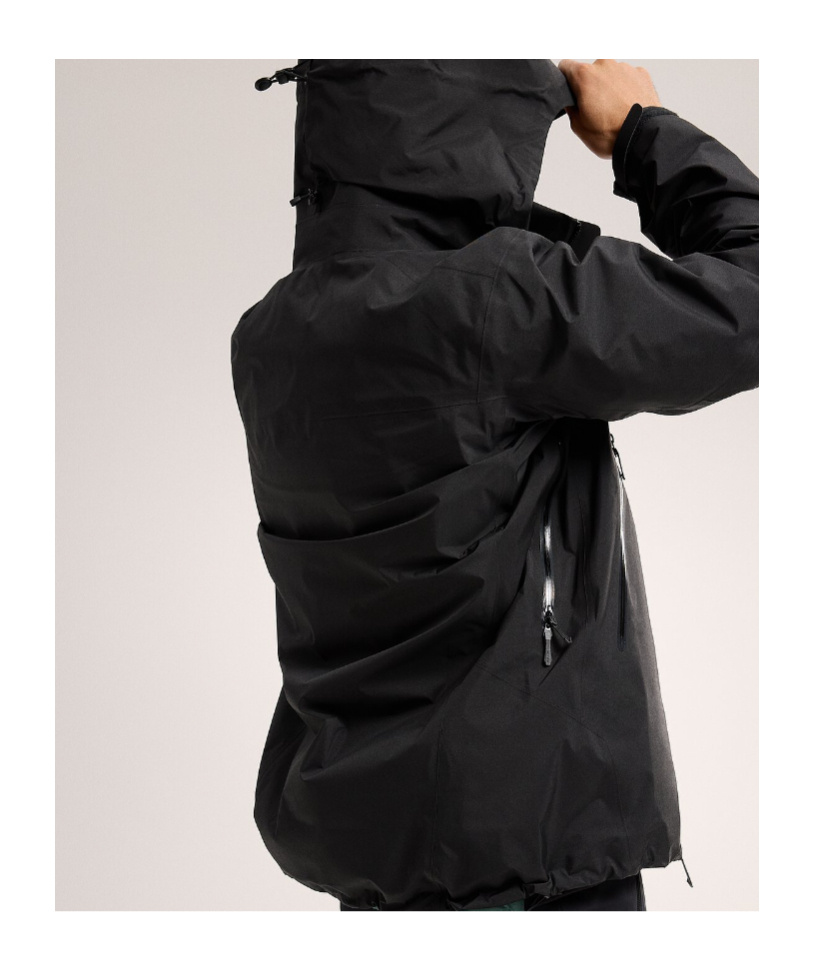 Arc'teryx Beta Ar Jacket In Black