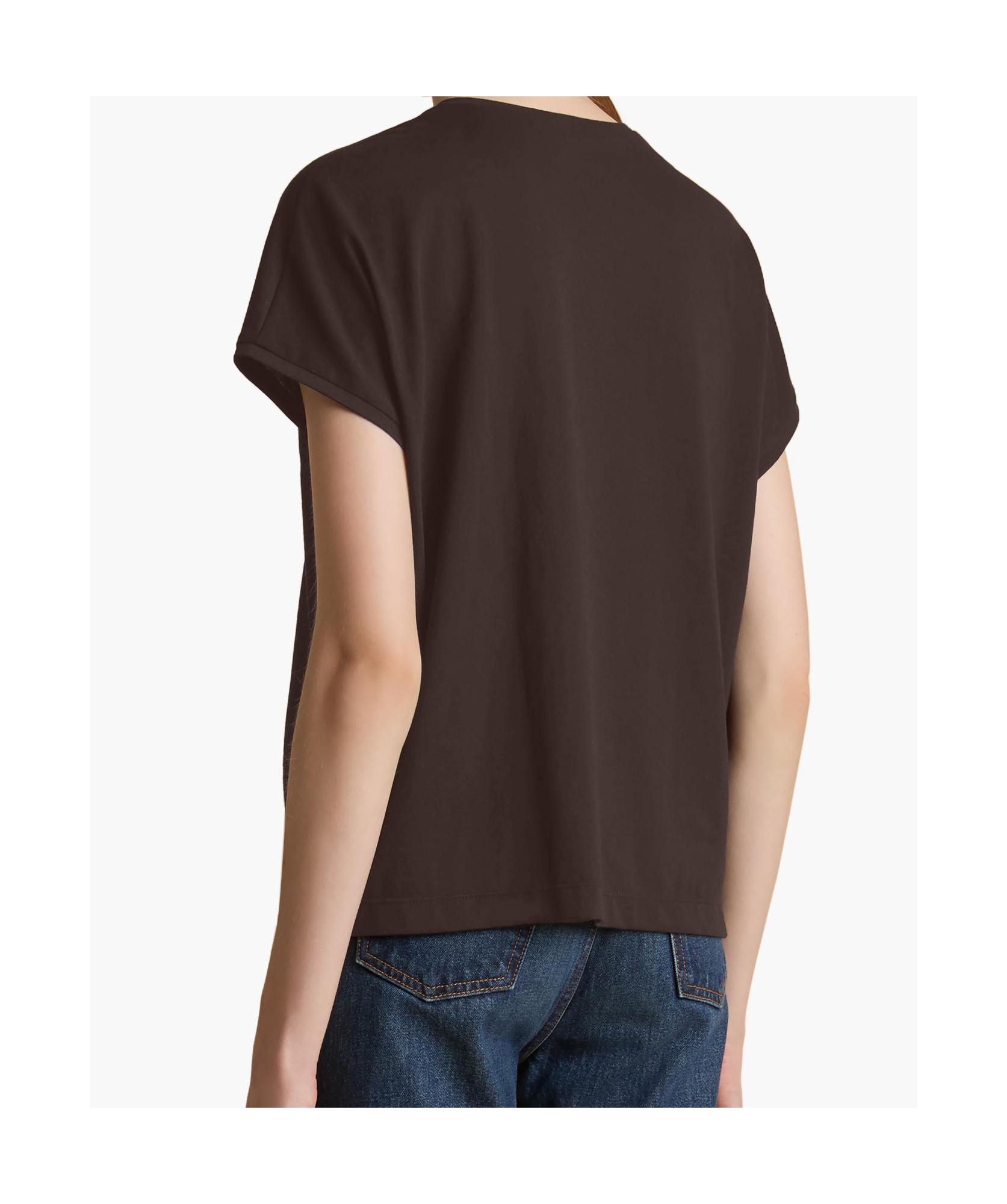 Khaite Devra Cotton-blend Jersey T-shirt In Black
