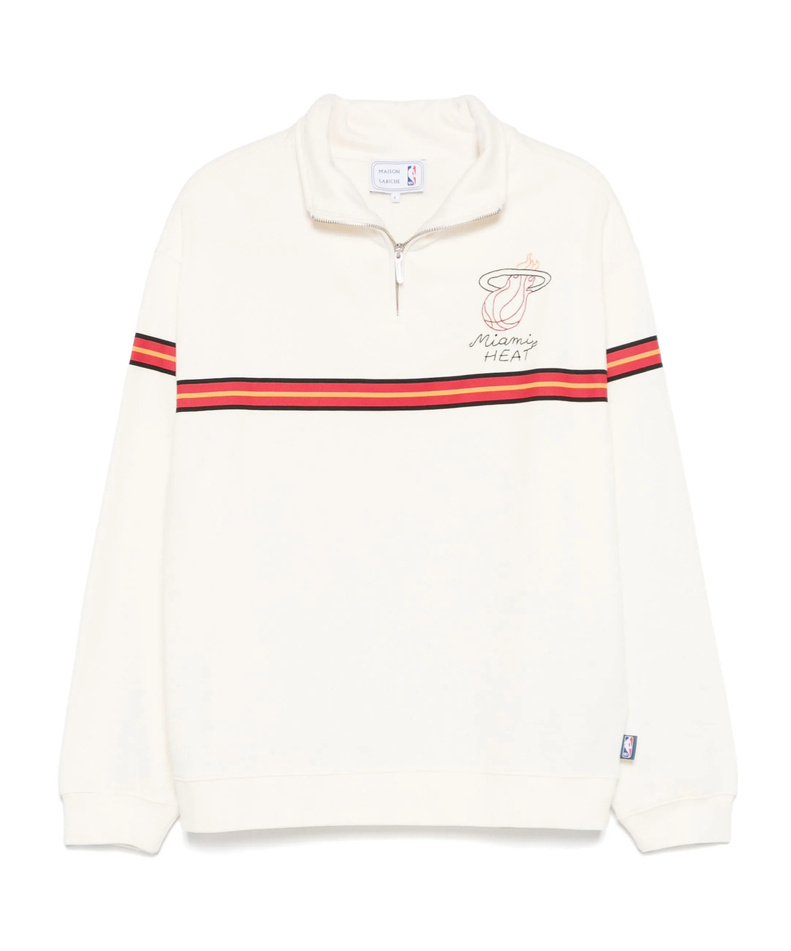 Shop Maison Labiche X Nba Placide Miami Heat Sweatshirt