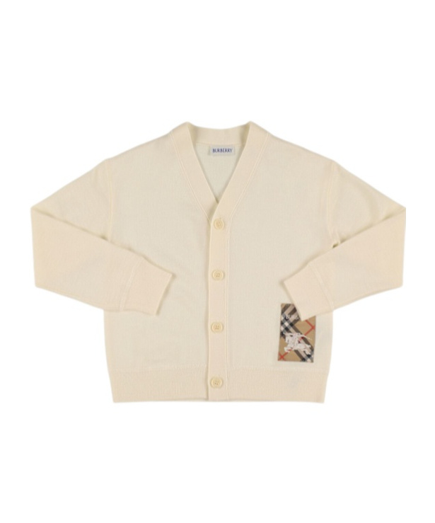Burberry Long-sleeved Knitted Cardigan