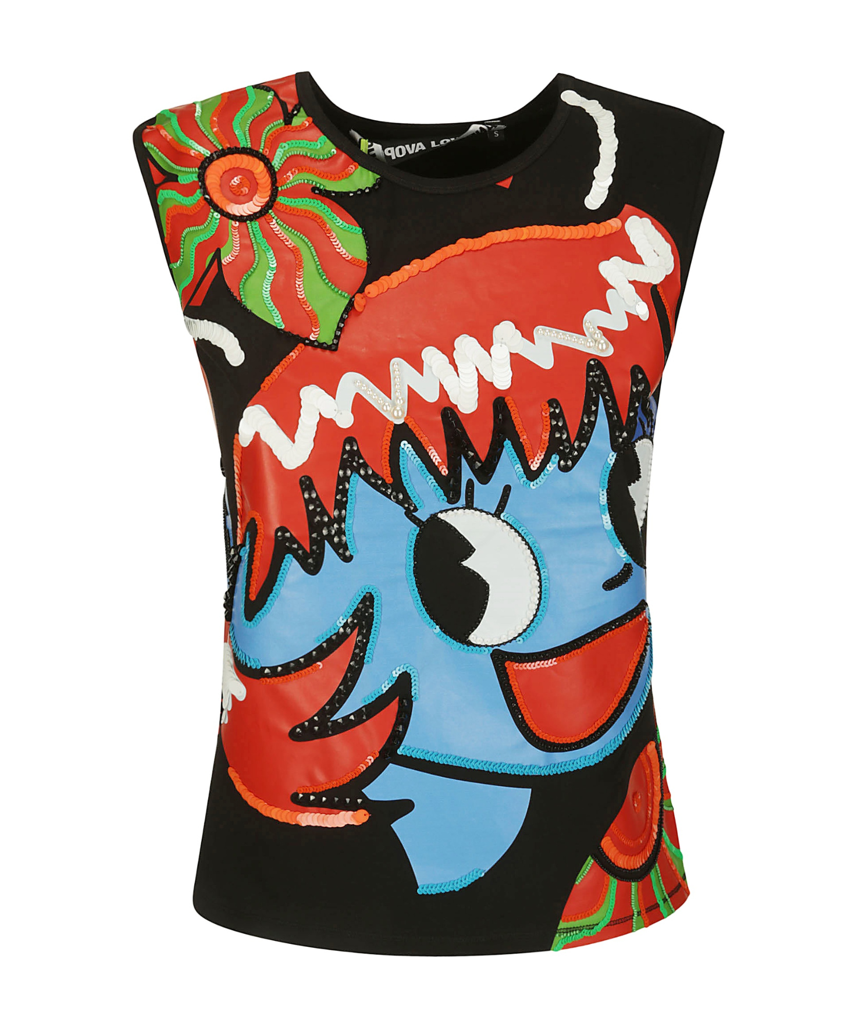 Chopova Lowena Little Devil Tank Top In Multicolor