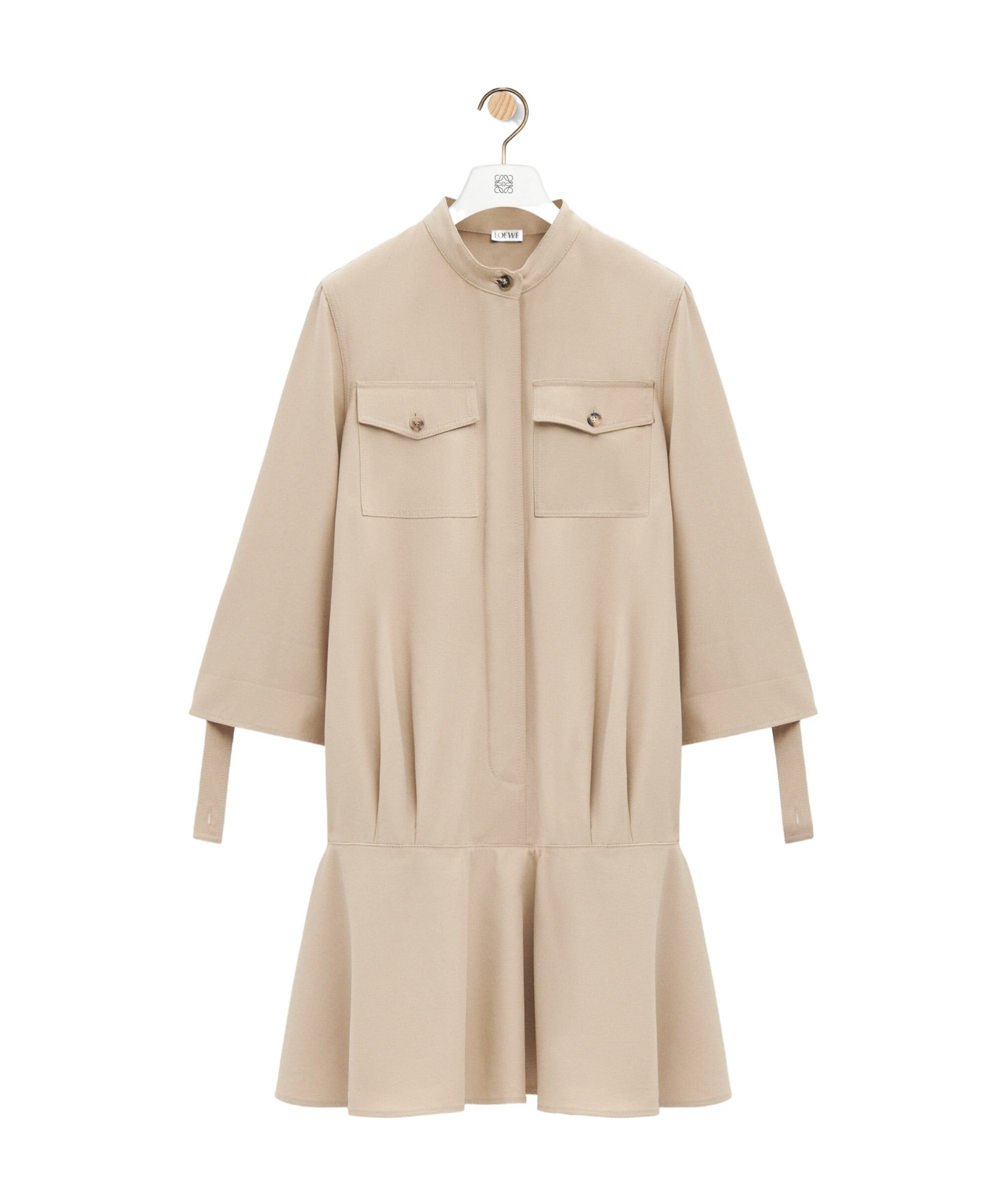 Loewe Pocket Dress In Nude