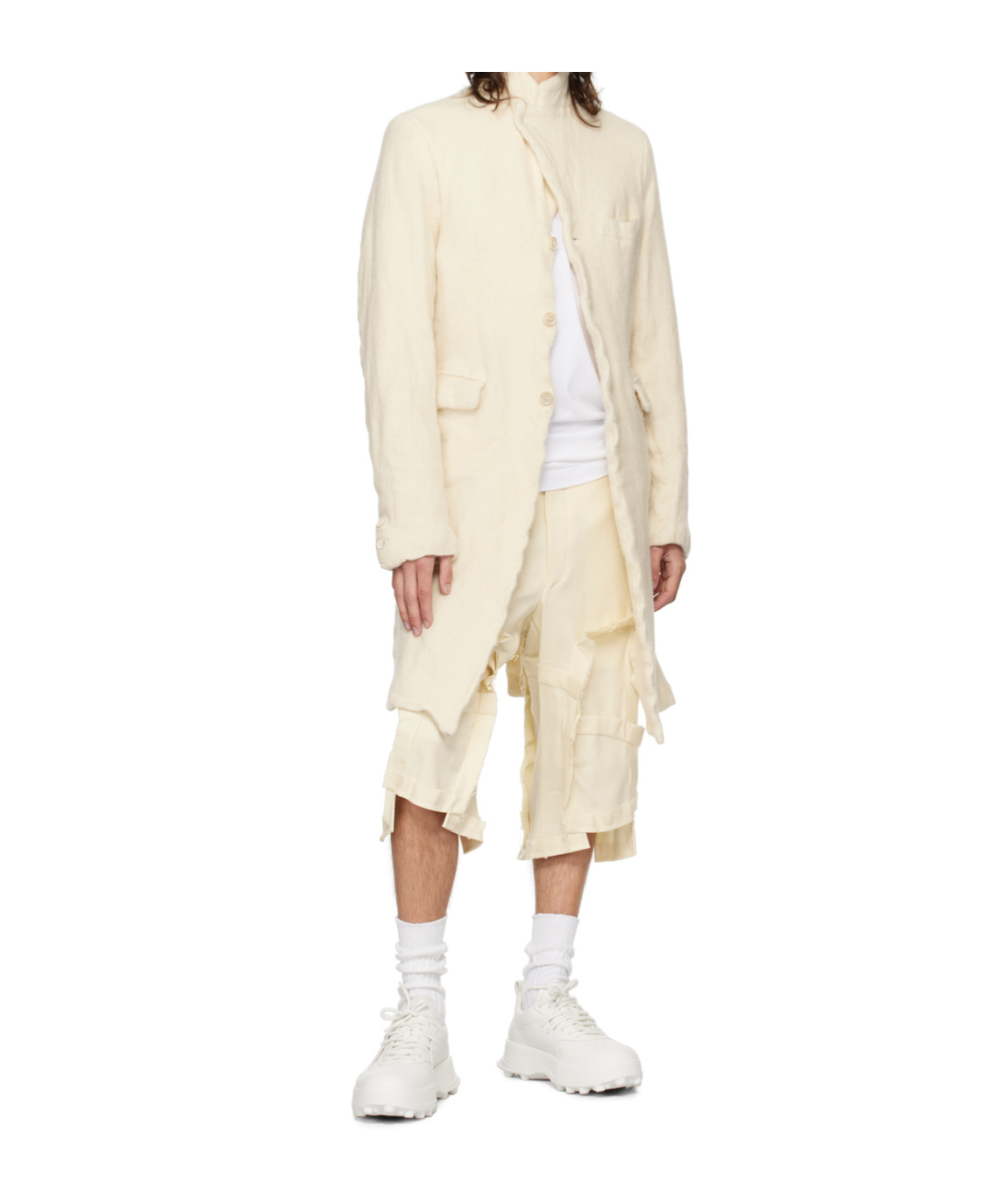 COMME DES GARÇONS BELT LOOPS SLACKS