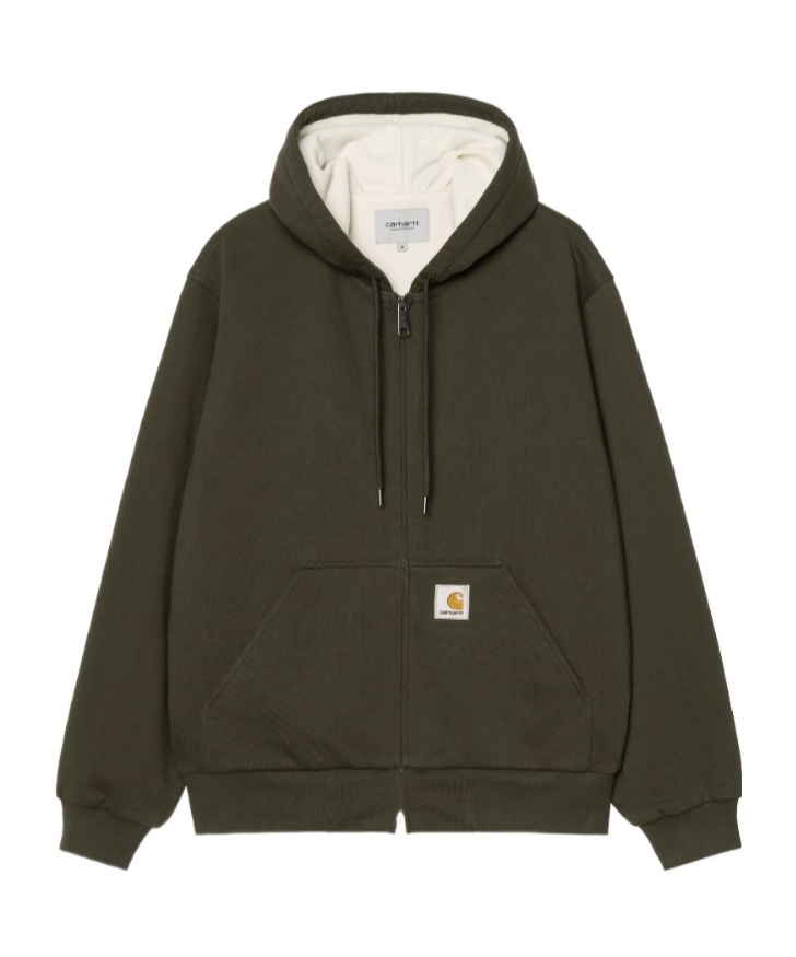 Carhartt Active Sweat Jacket In Green
