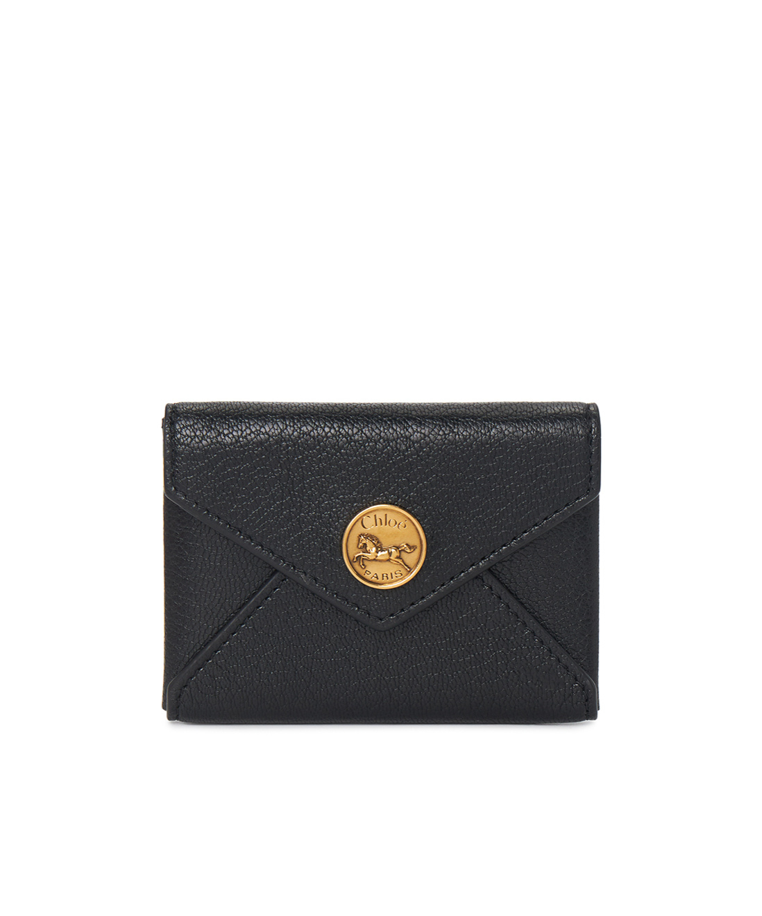 Chloé Logo Card Holder In Black