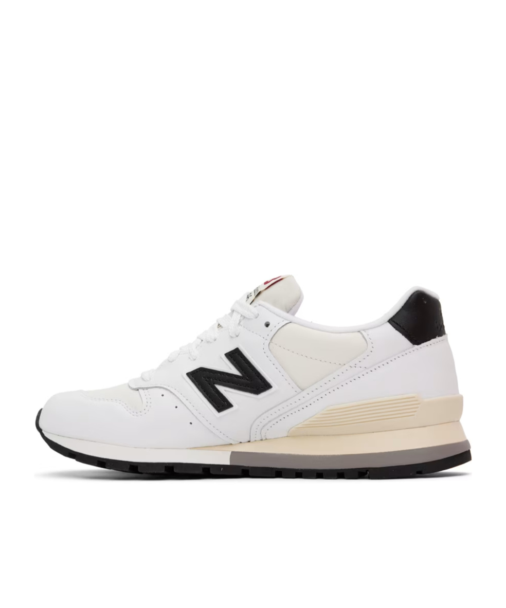 New Balance Round Head Lacing Casual Sneakers In White