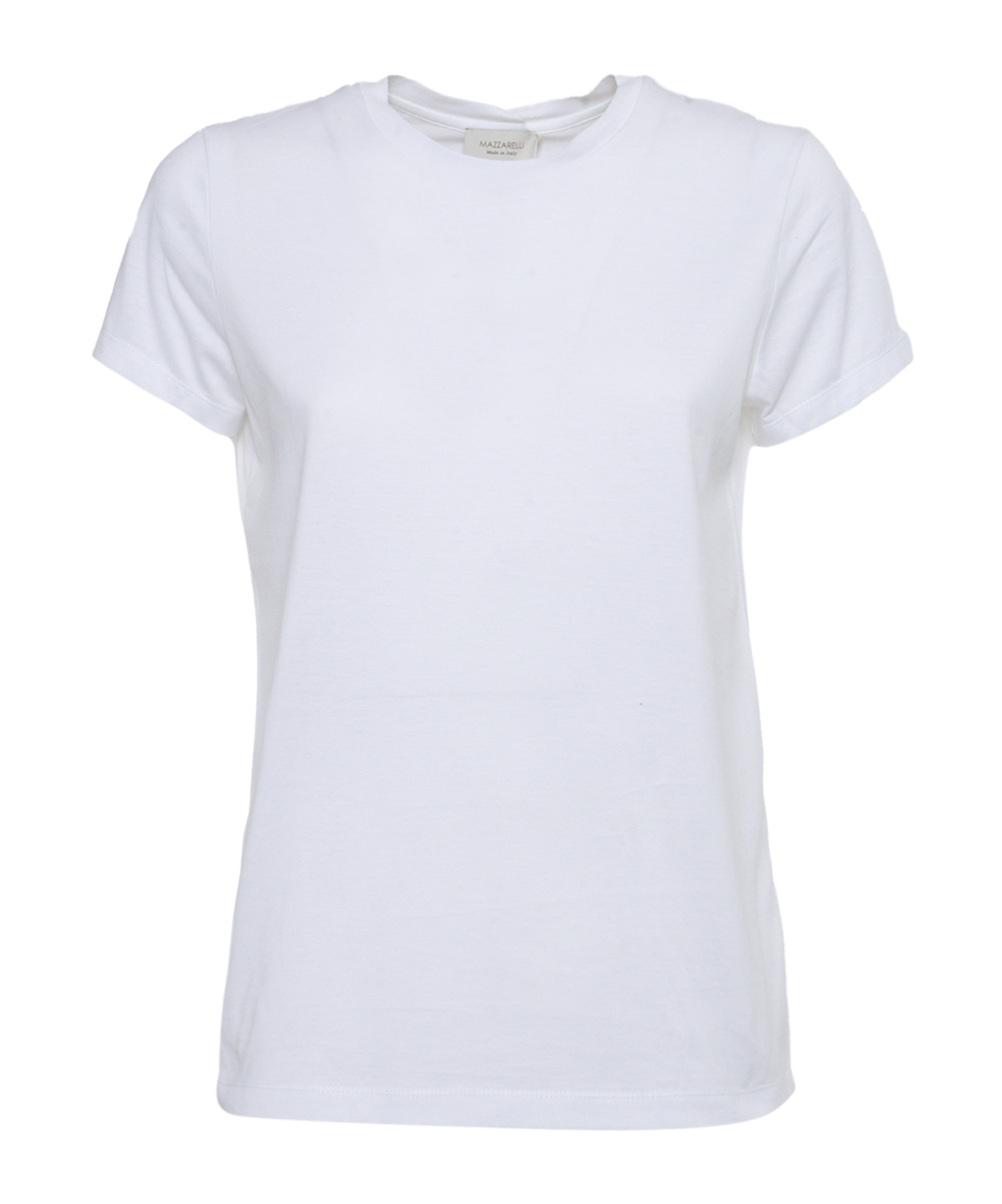 Mazzarelli Round Neck Short Sleeve T-shirt
