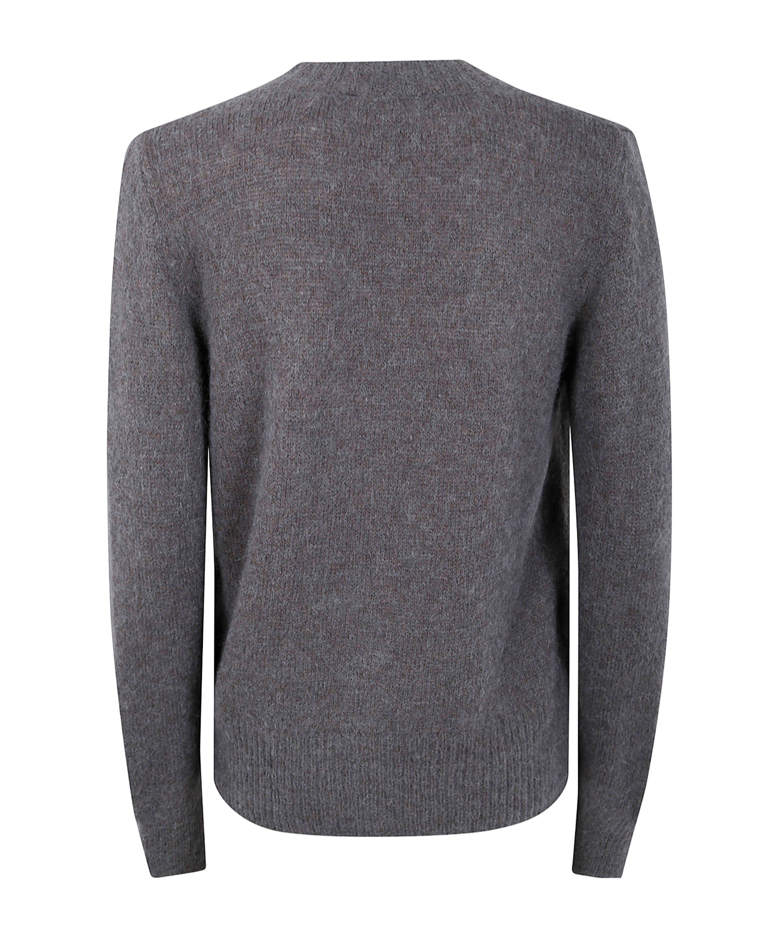 Baserange Button-front Cardigan In Gray