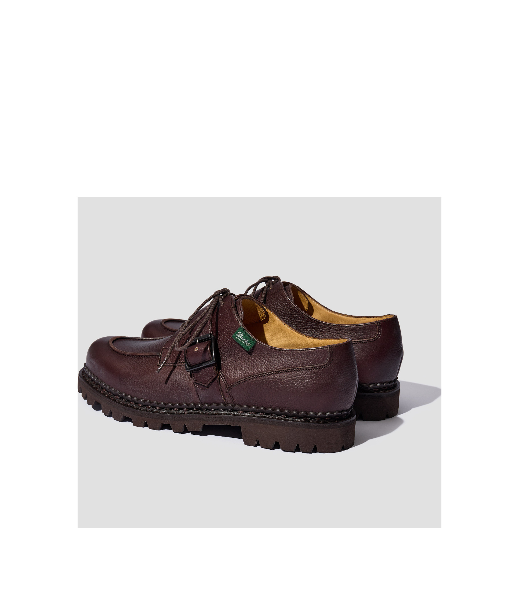 Paraboot Round-head Casual Shoes In Black