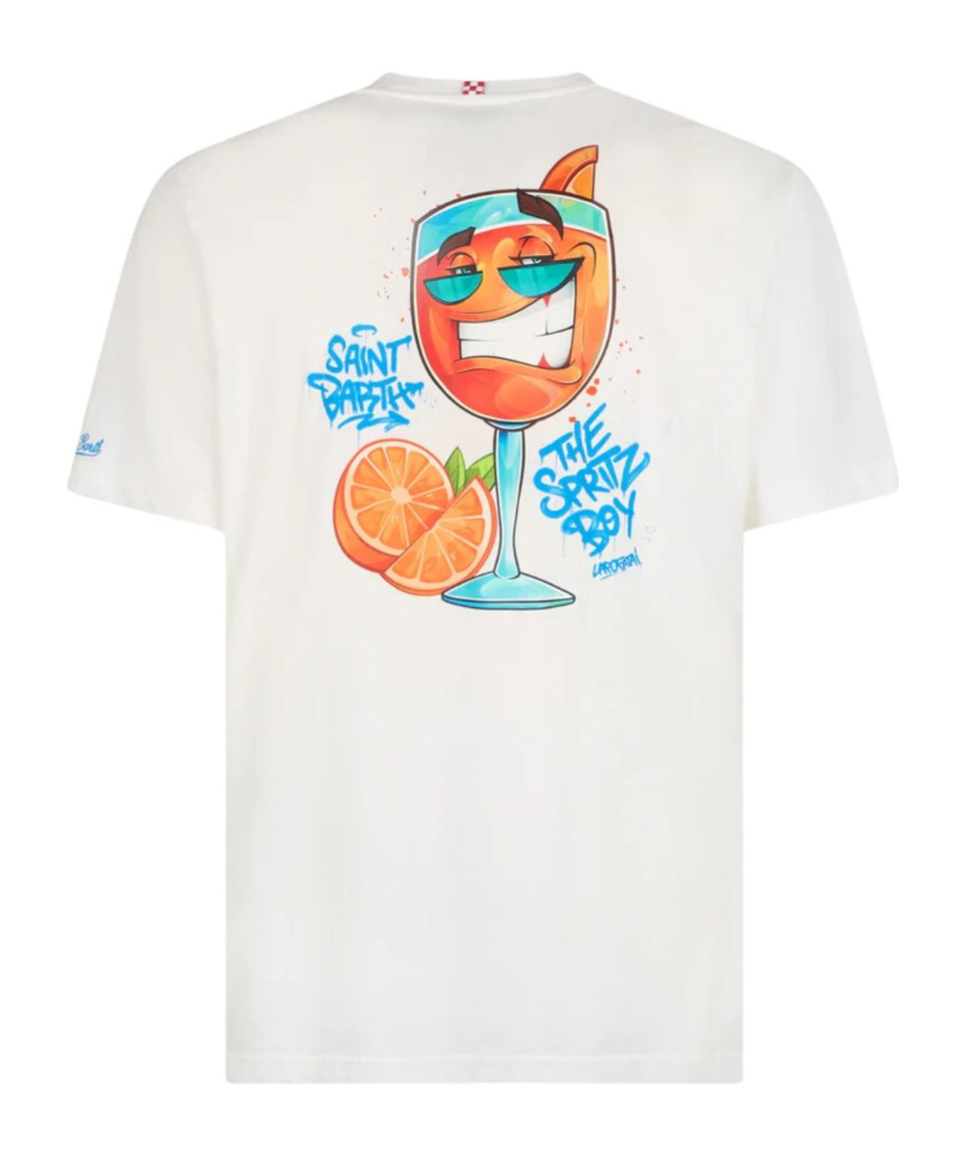 Mc2 Saint Barth Cotton Classic T-shirt Clothing In White
