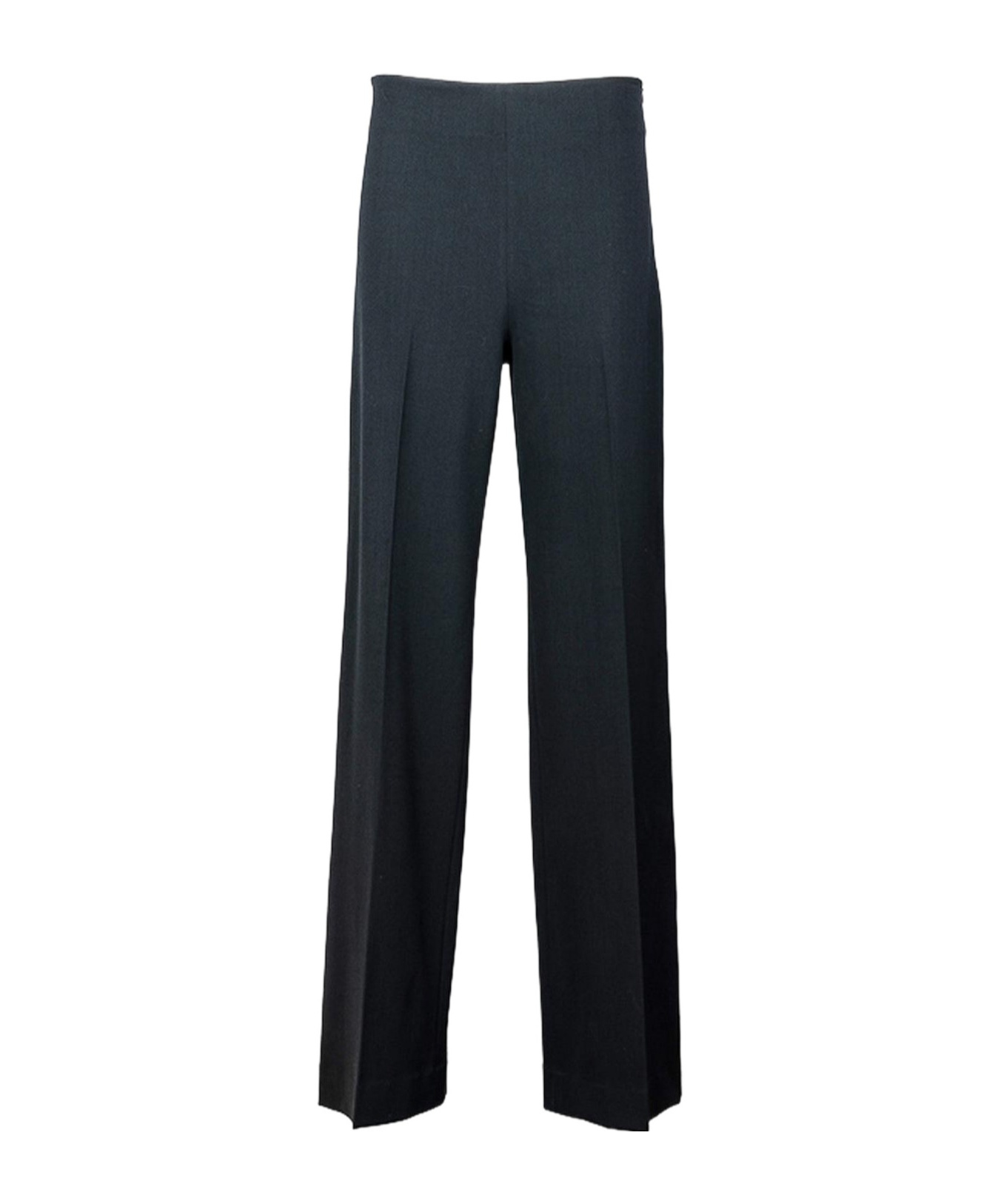 Antonelli High-waisted Casual Pants In Black