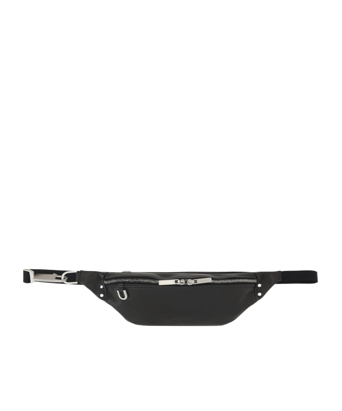 Rick Owens Zippered Waist Pack In Black