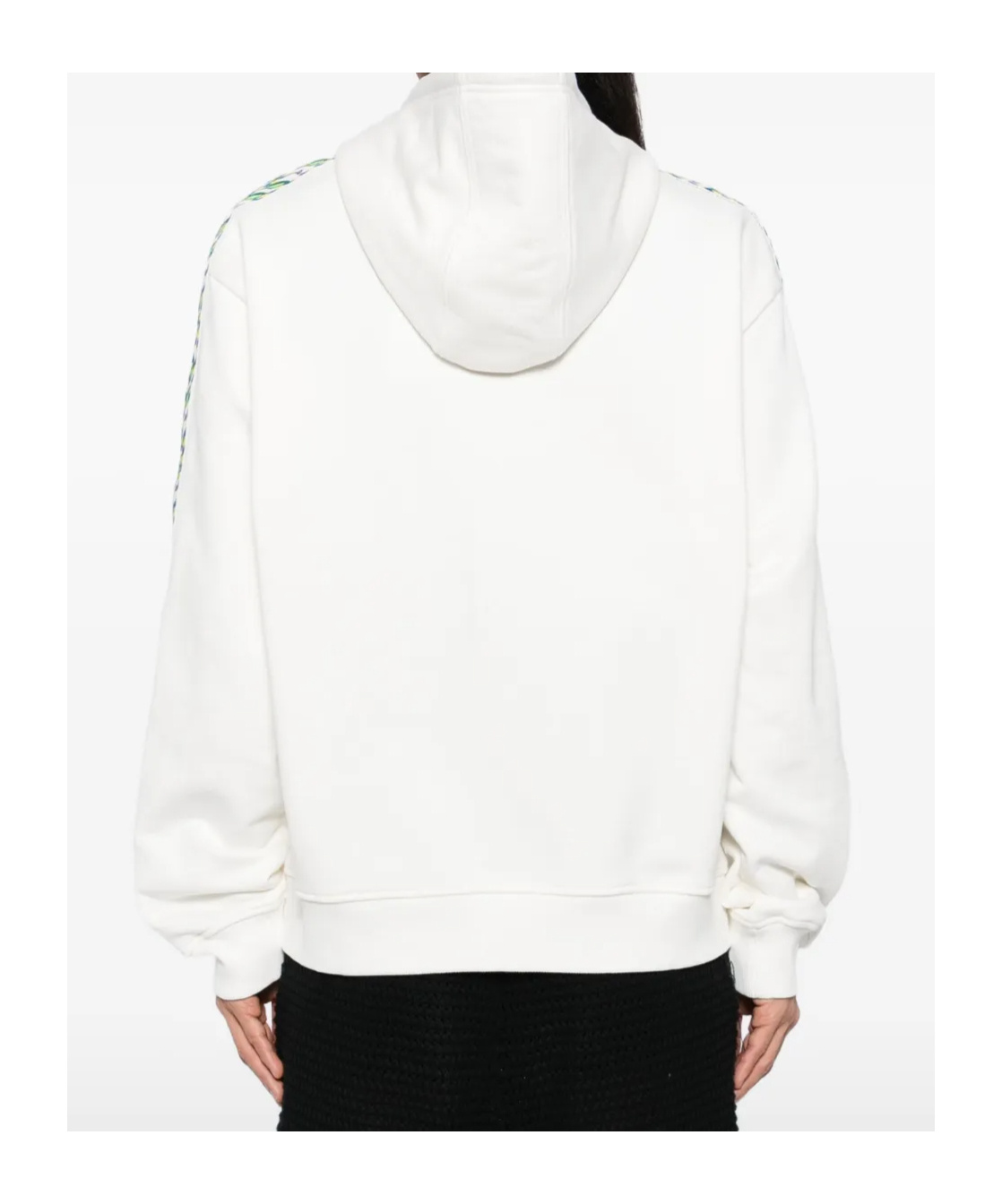 Casablanca Long Sleeve Sweatshirt In White