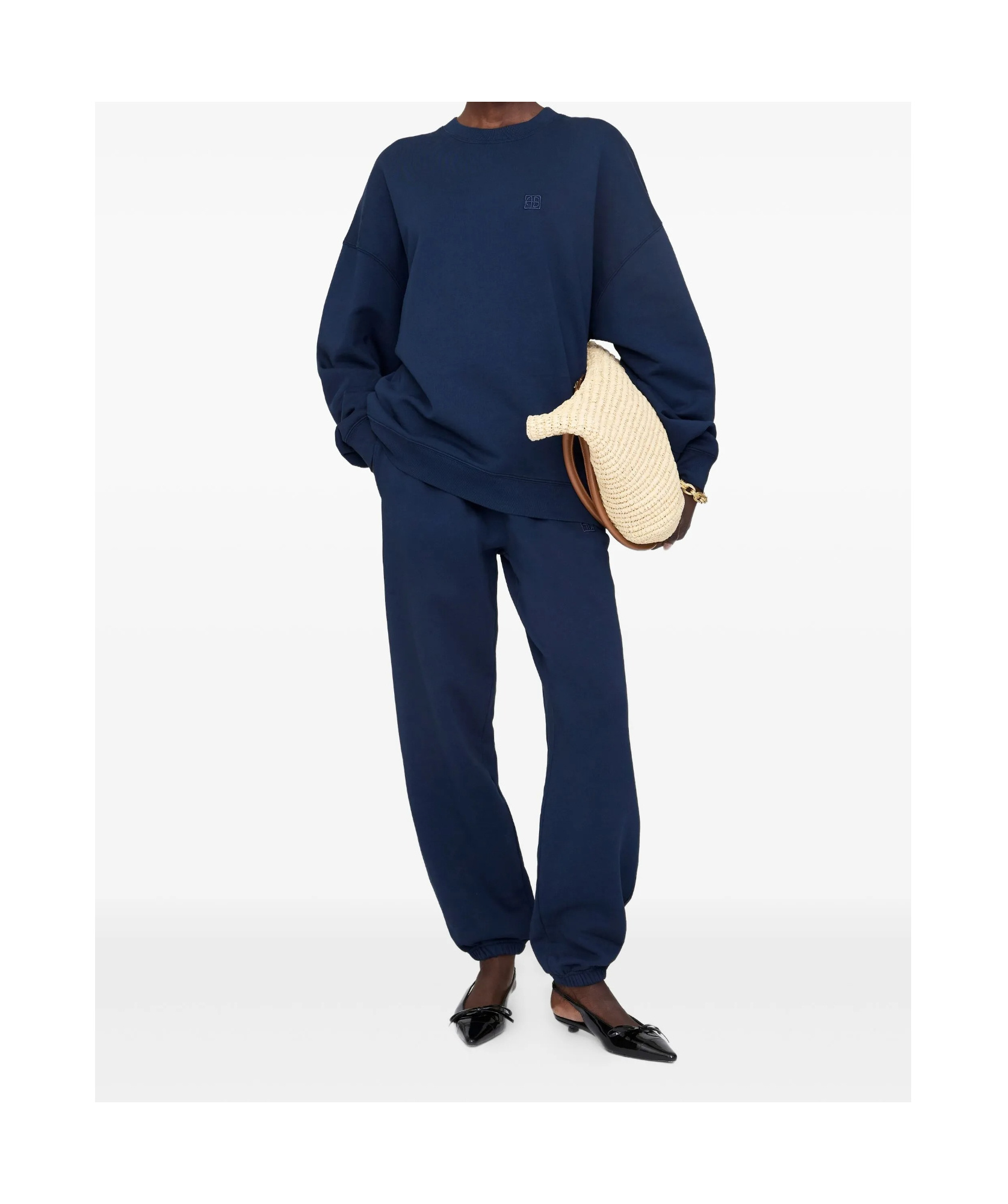 Anine Bing Elastic Waist Sweatpants