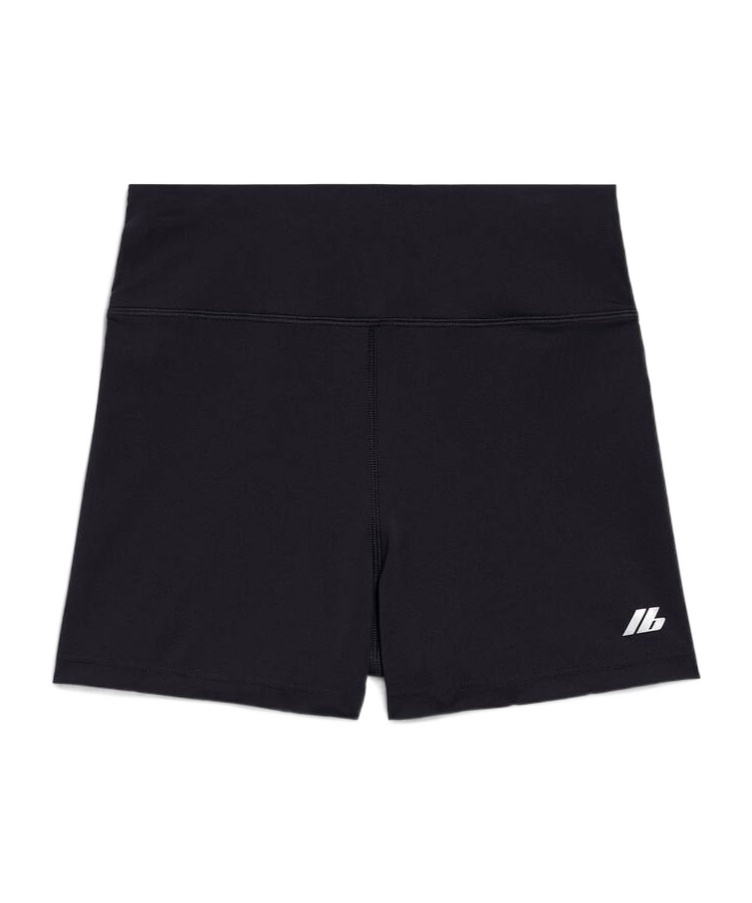 Balenciaga Logo Sports Cycling Shorts In Black