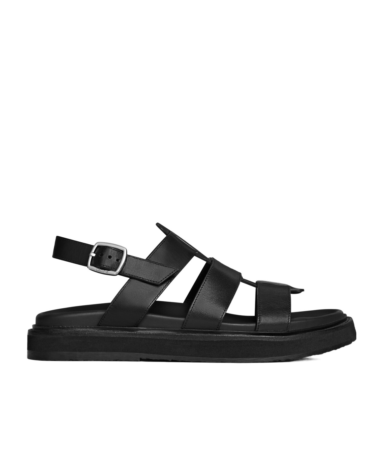 Celine Men Cage Leather Sandals