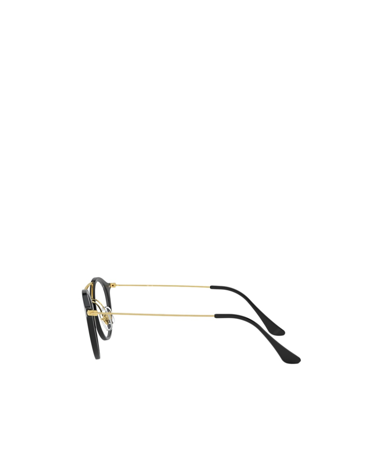 Ray Ban Round-frame Glasses In Black