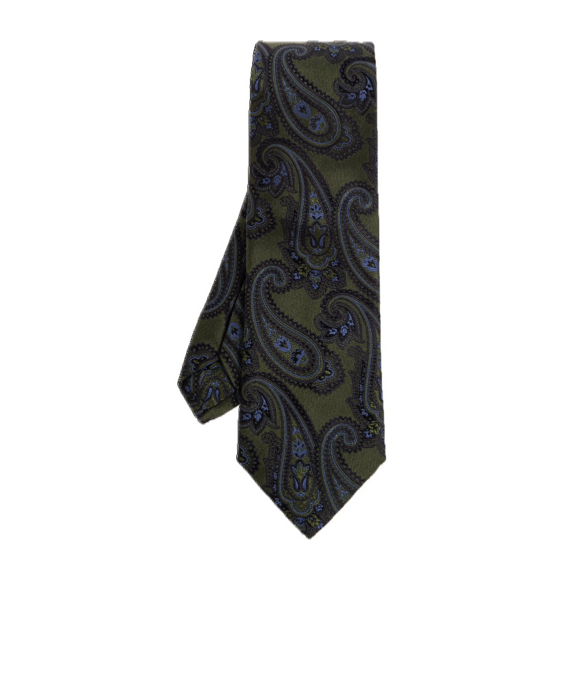 Etro Pointed Tie In Multi