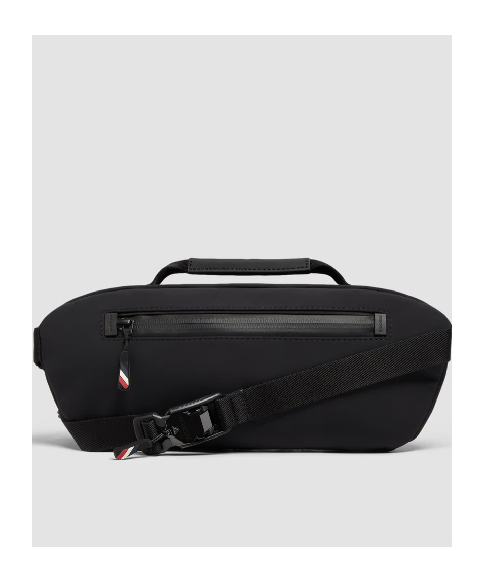 Moncler Water-repellent Belt Bag In Black