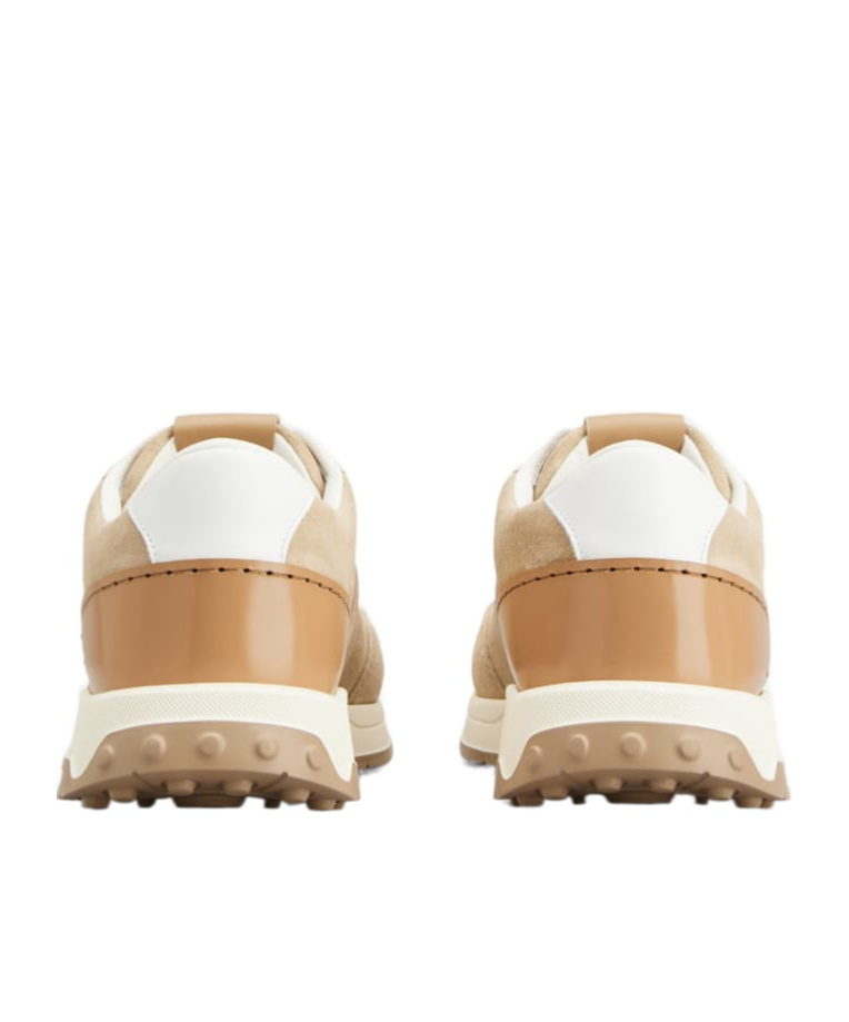 TOD'S TOD'S PANELLED LACE-UP SNEAKERS