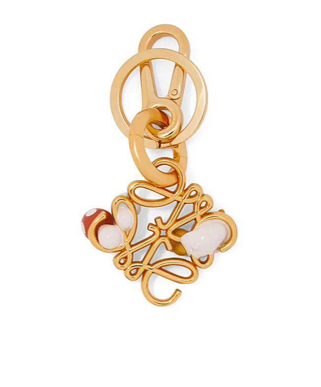 LOEWE HAMSTER ANAGRAM CHARM IN ENAMEL