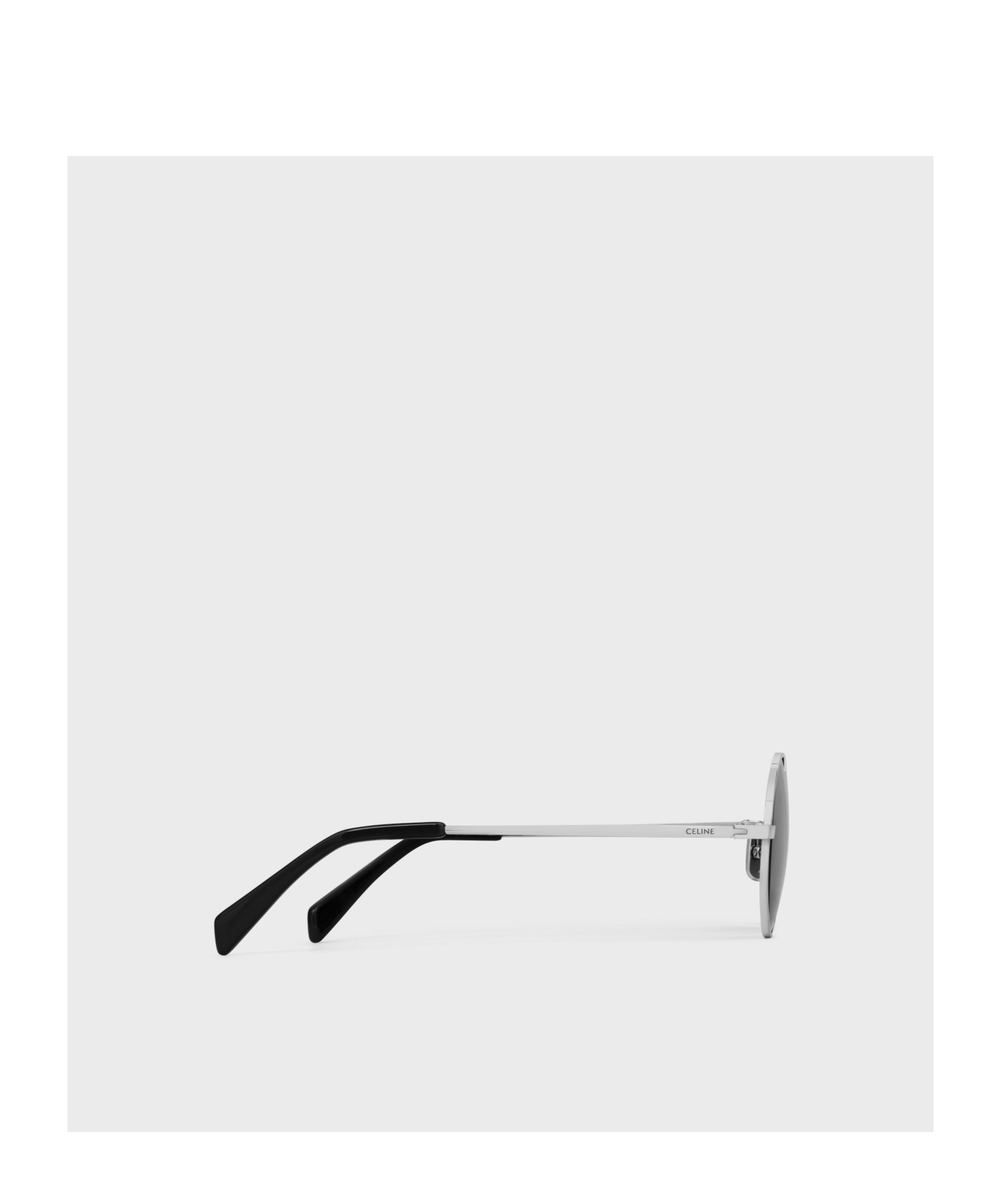 Celine Logo Sunglasses In Gray