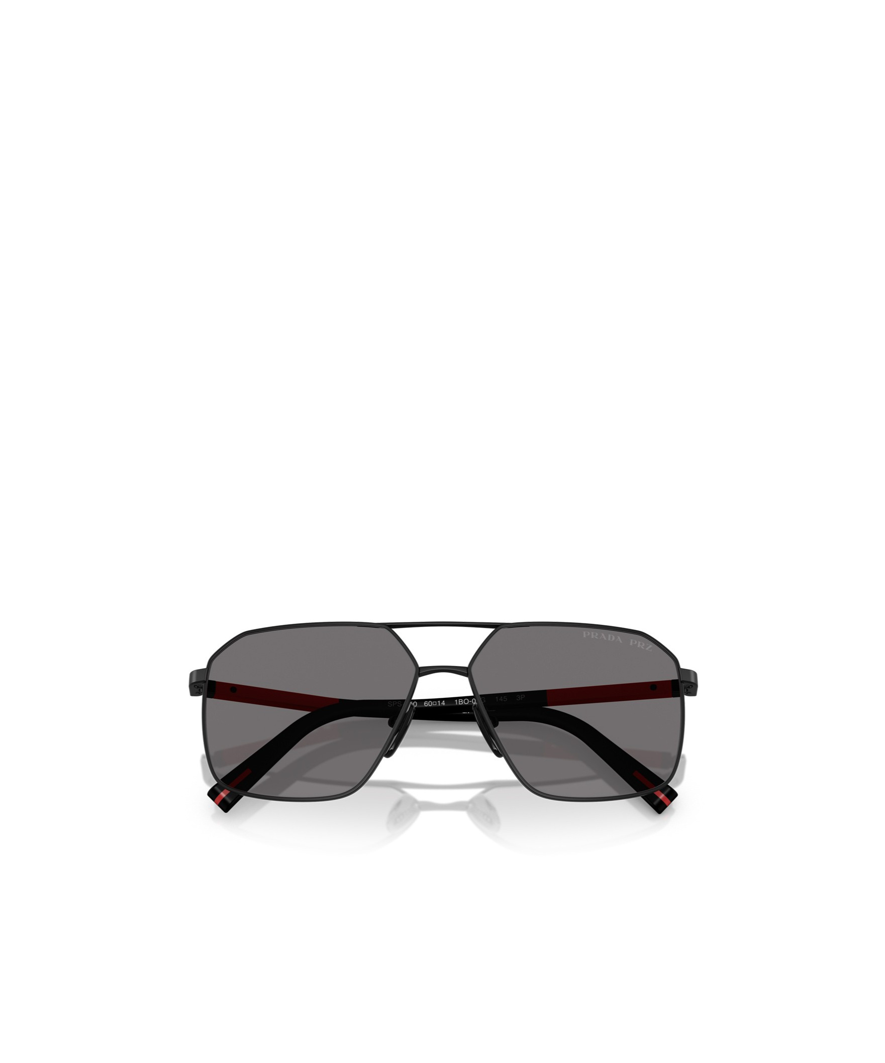 Prada Men's Polarized Sunglasses Ps A50s In Matte Black