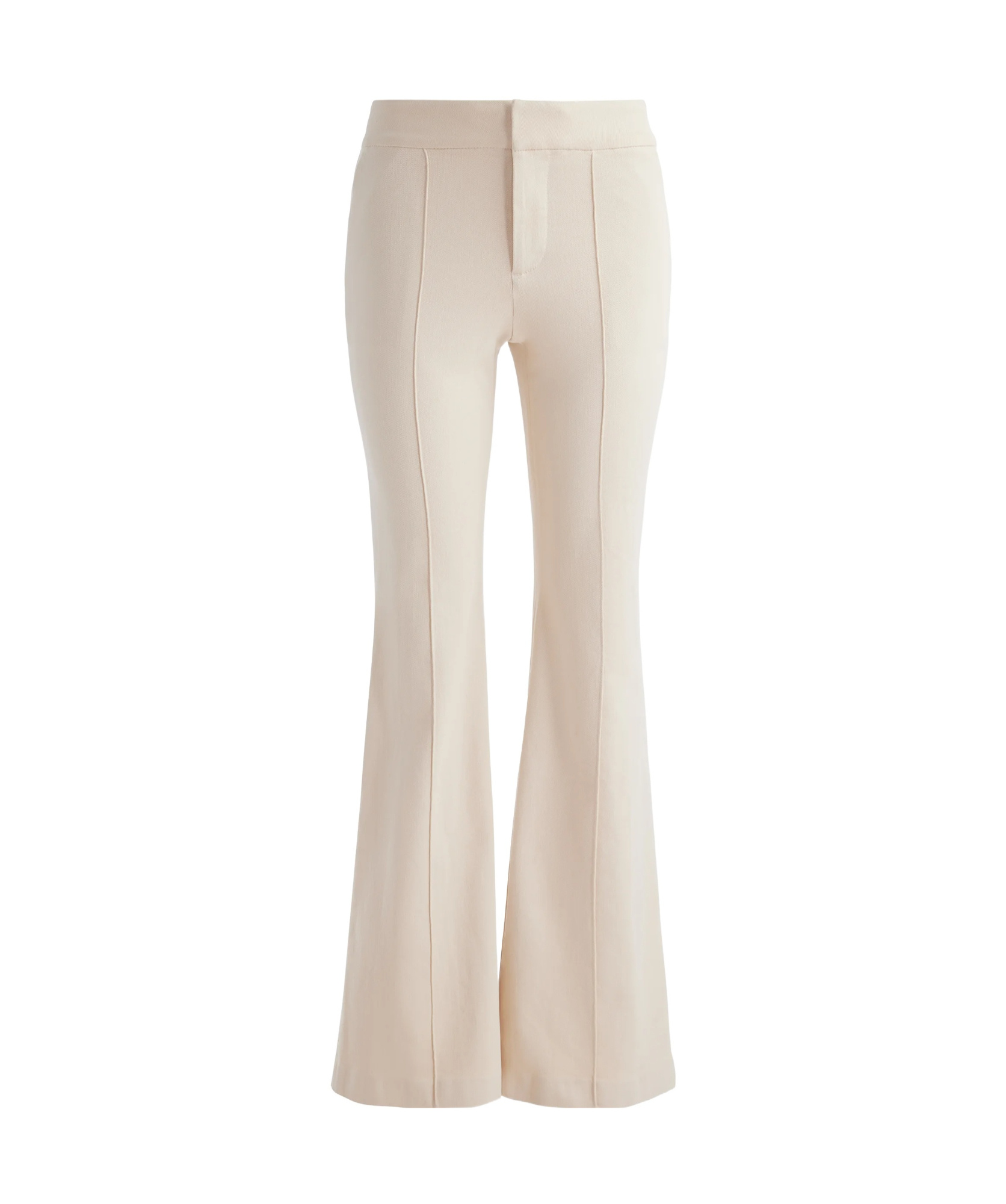 Alice And Olivia Flared Jeans In Nude