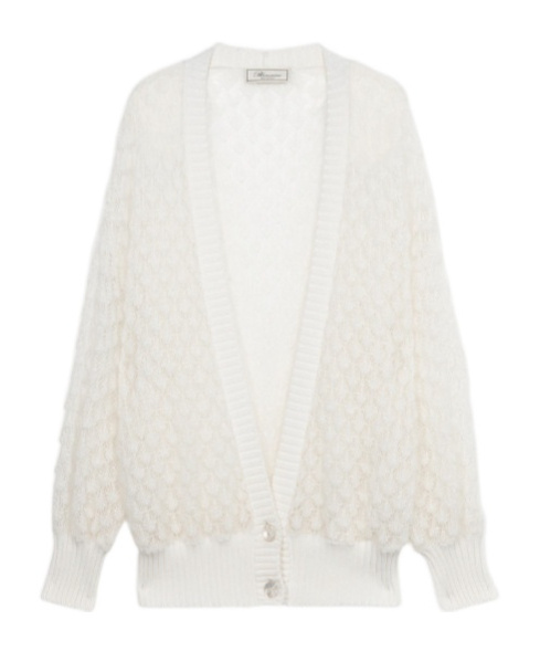 Blumarine Open-knit Cardigan