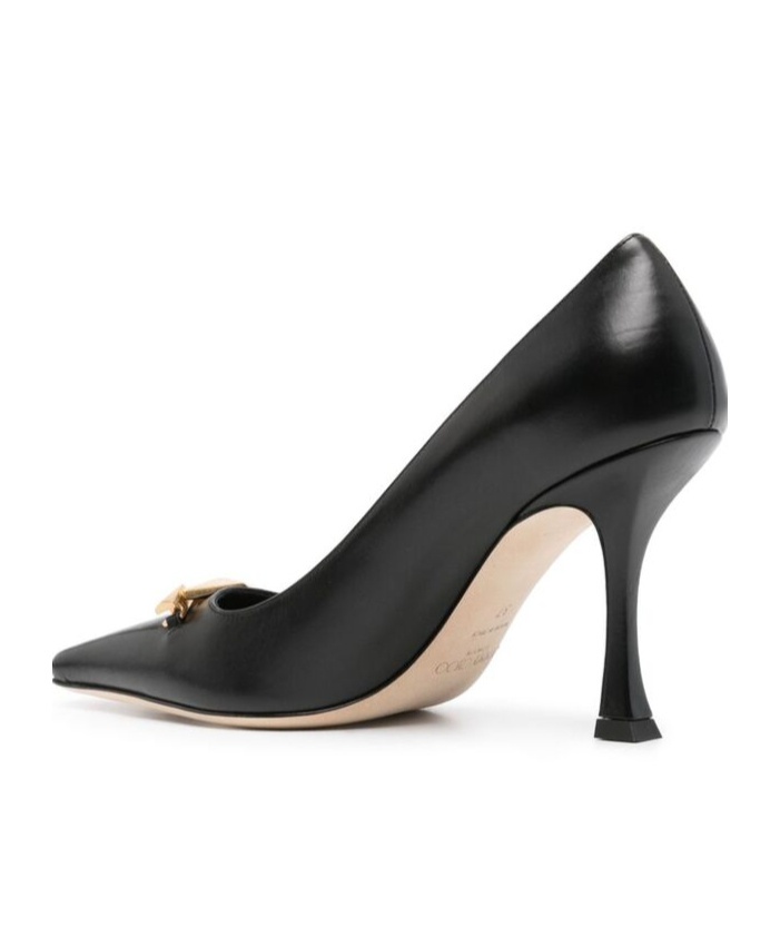 Jimmy Choo 'ryker Diamond Detail Dã© In Black