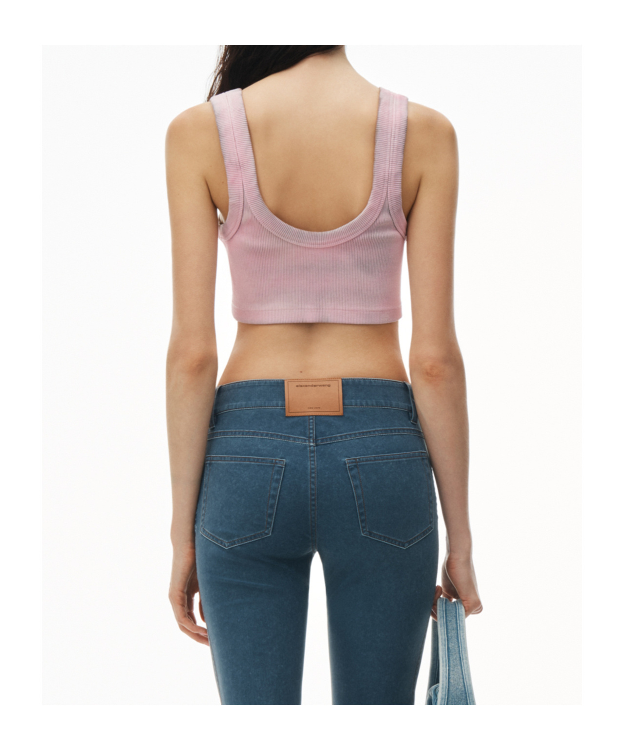 ALEXANDER WANG LOGO BRA TOP 