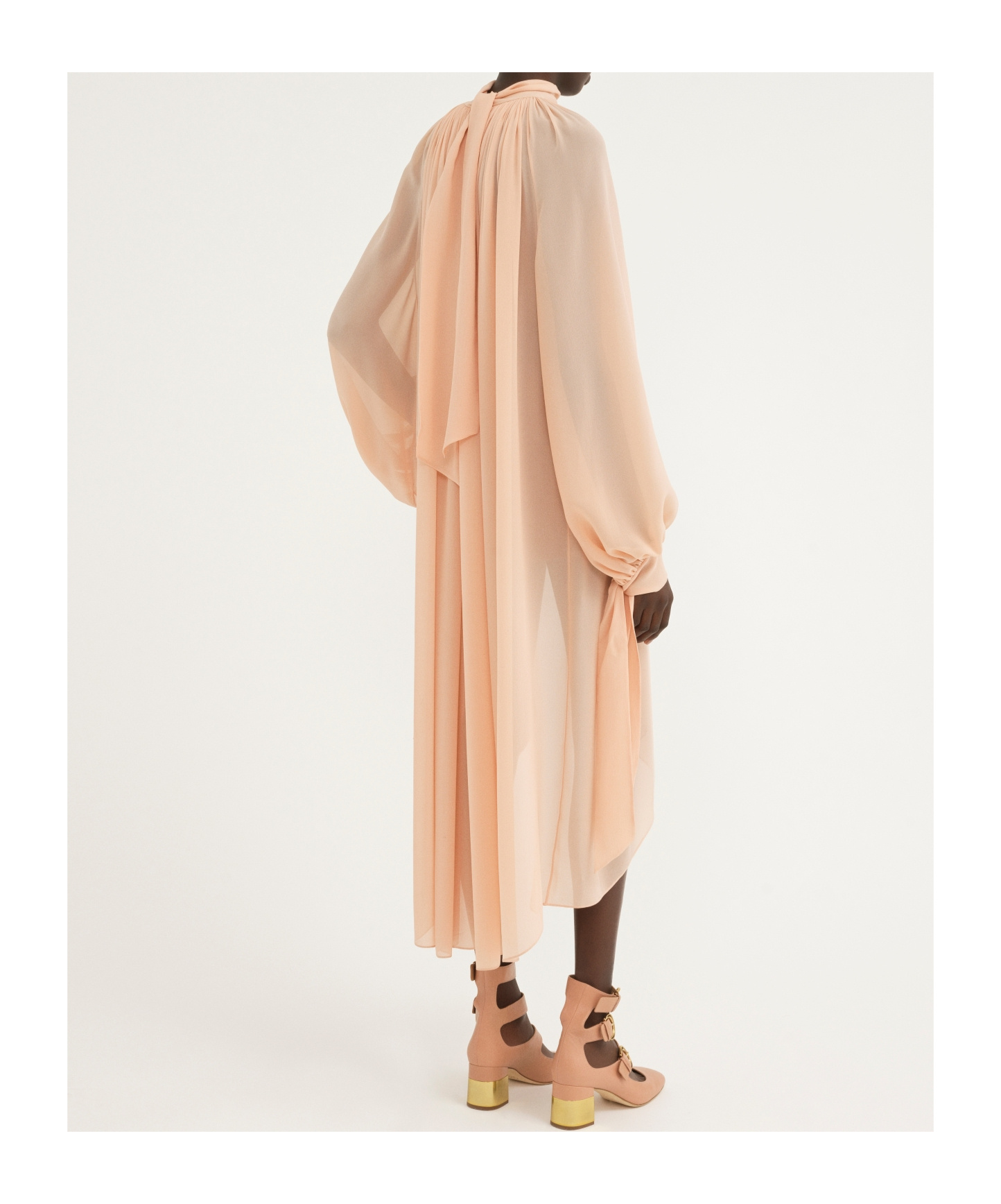 CHLOÉ GEORGETTE SILK BLOUSE