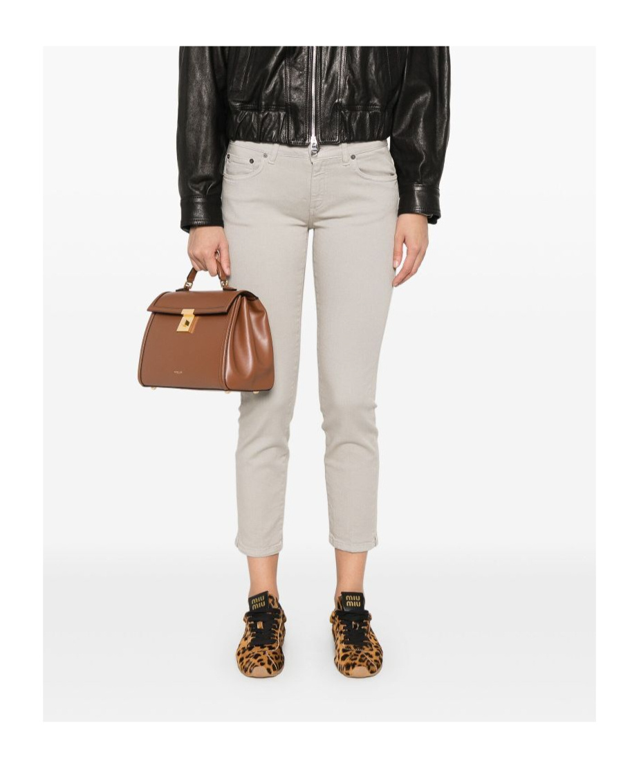 Dondup Belt-loop Jeans In Pink