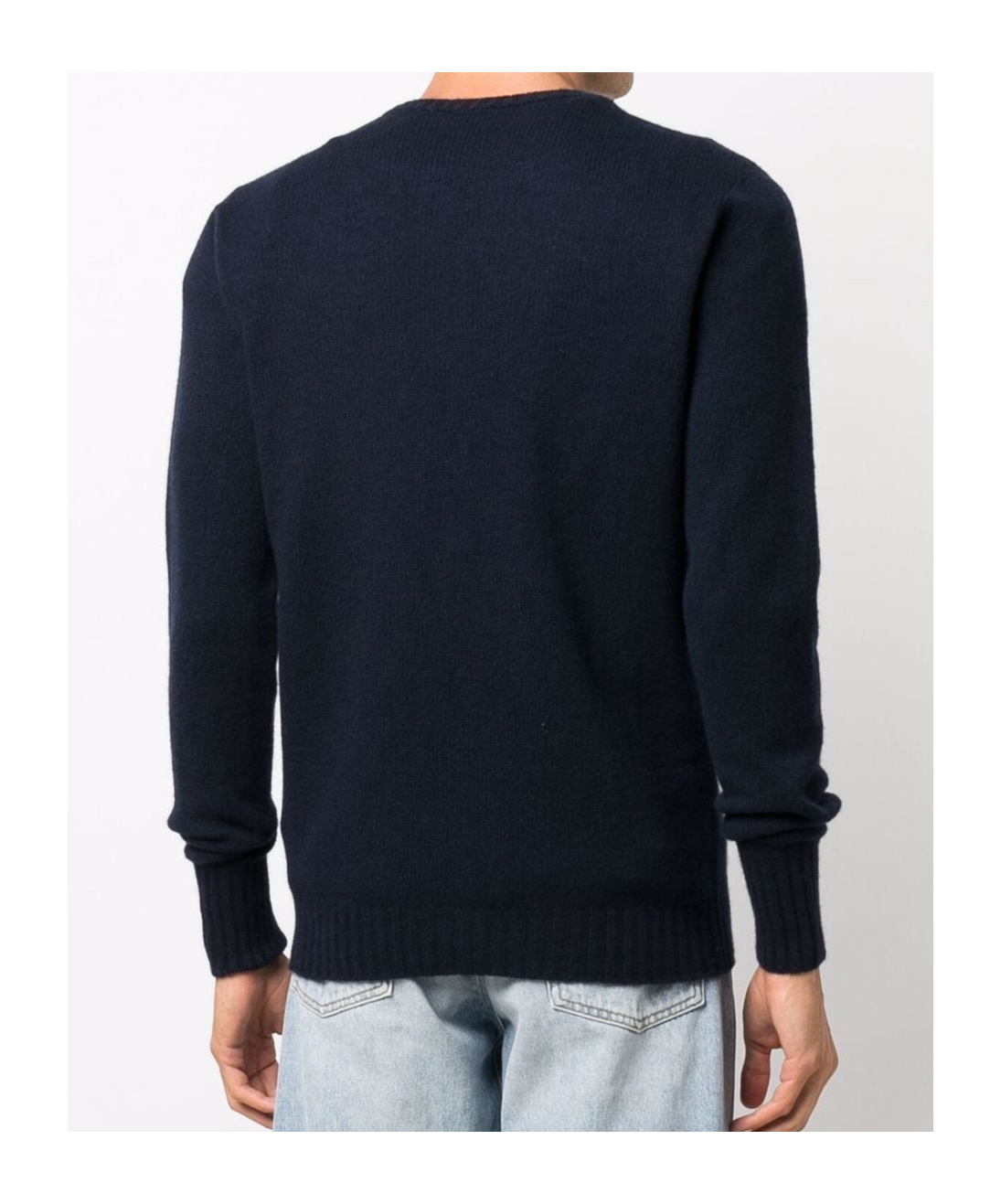 Drumohr Long-sleeved Sweater In Black