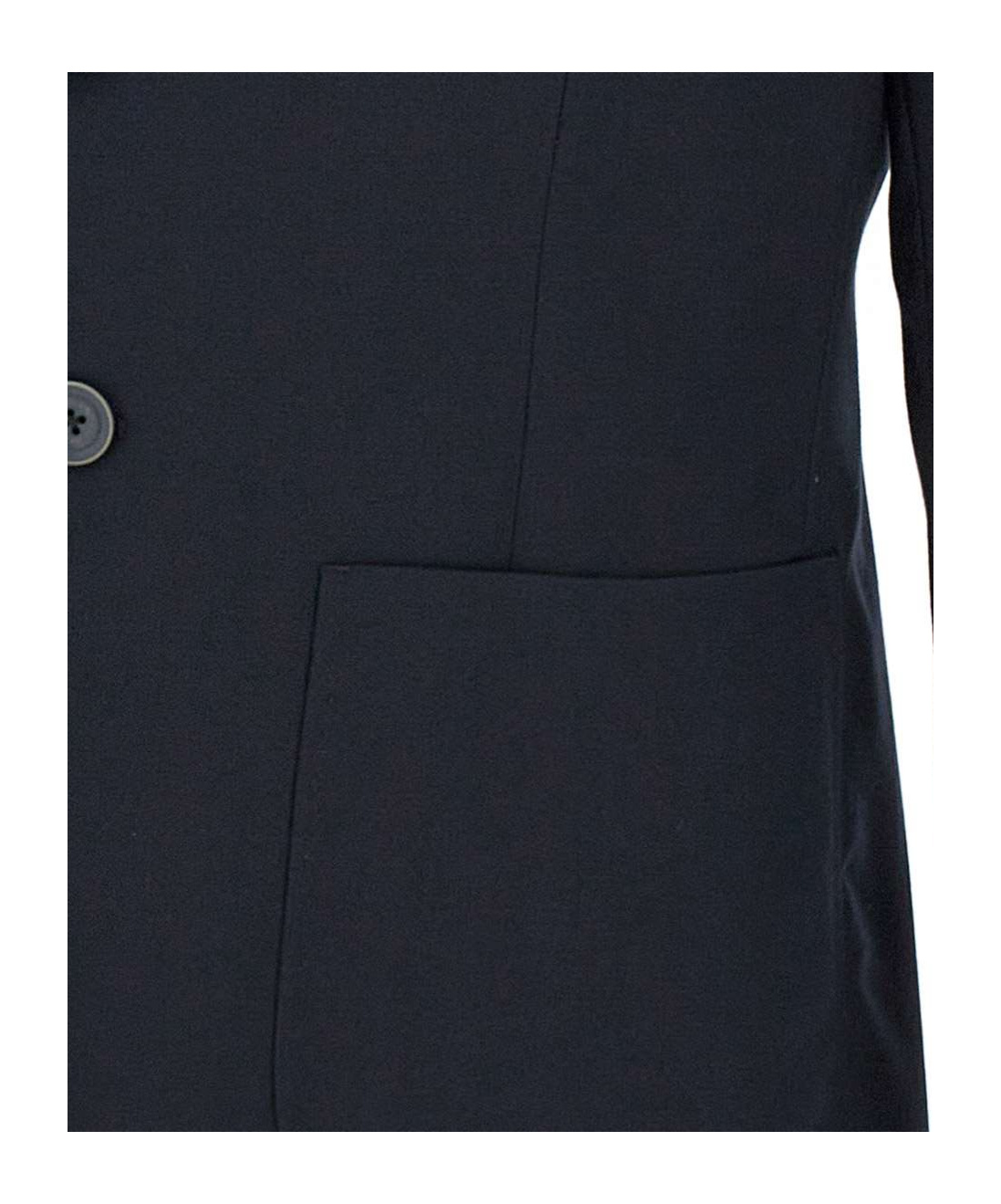 Herno Long-sleeved Suit Coat In Black