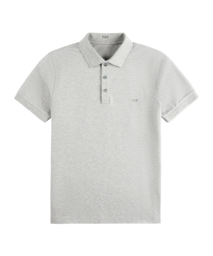 Fay Zhudi Cloth Polo Shirt In White